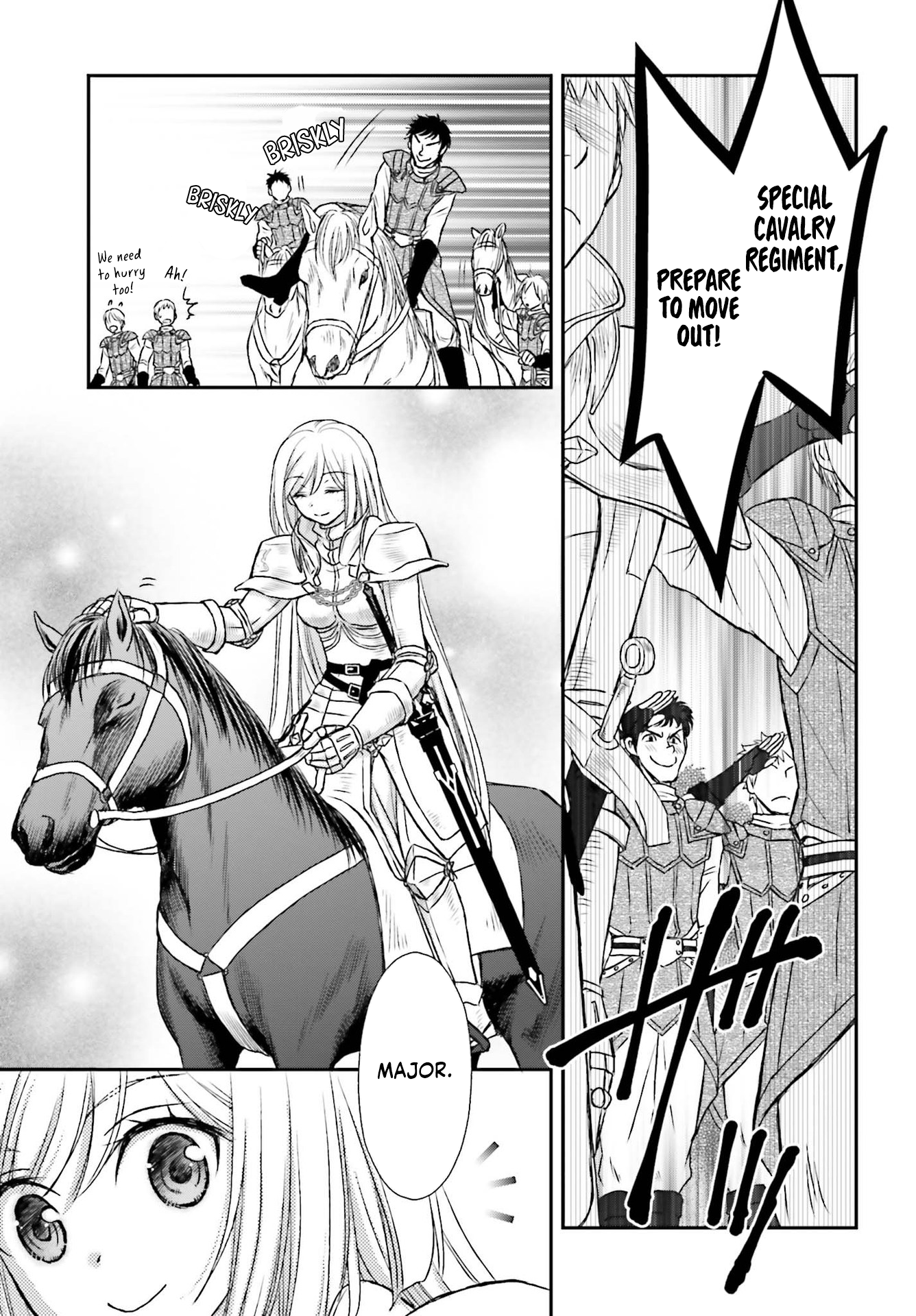 Shinigami ni Sodaterareta Shoujo wa Shikkoku no Tsurugi o Mune ni Idaku Chapter 20 Page 24