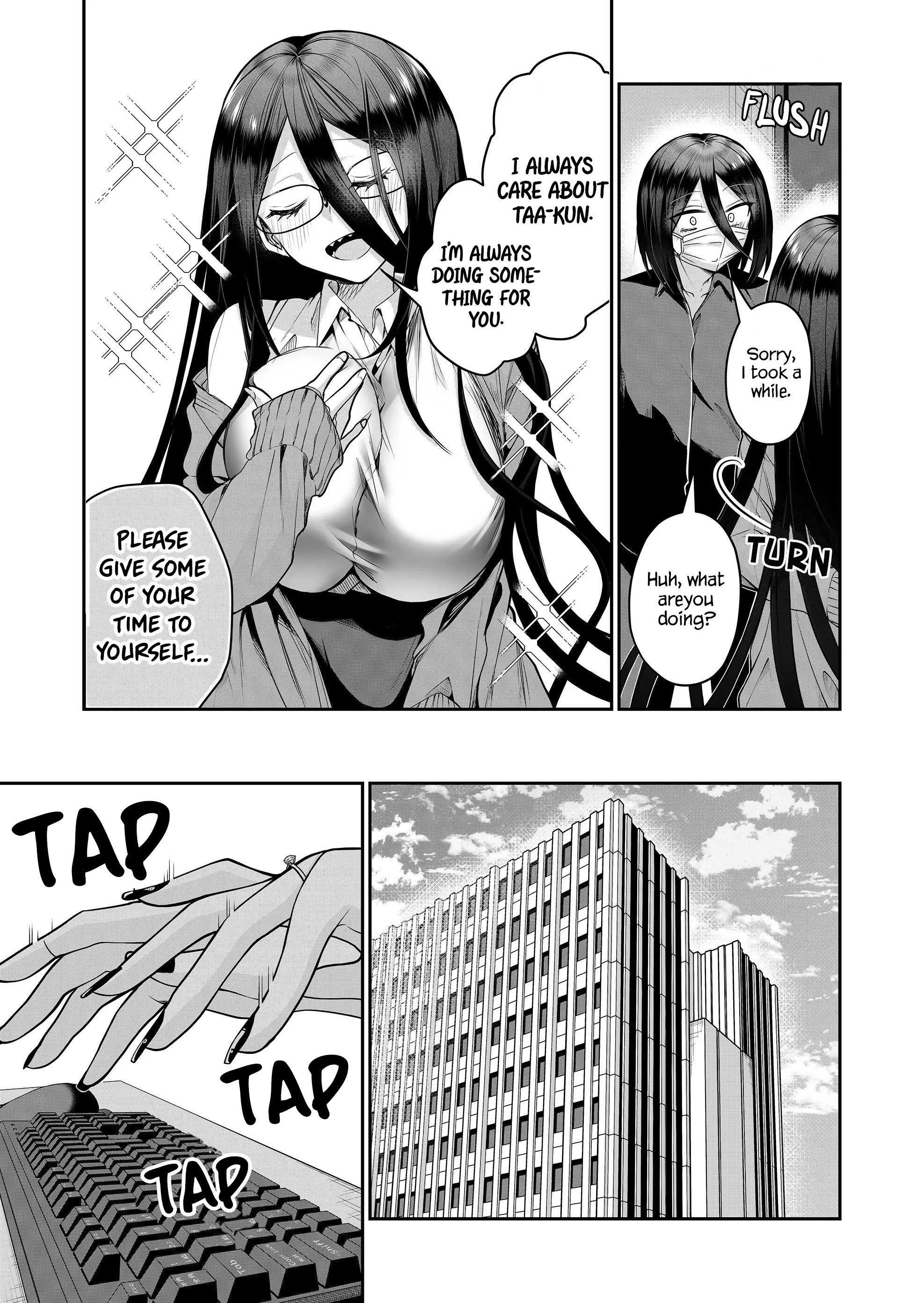 Halaman dari Gal Yome no Himitsu Chapter 19
