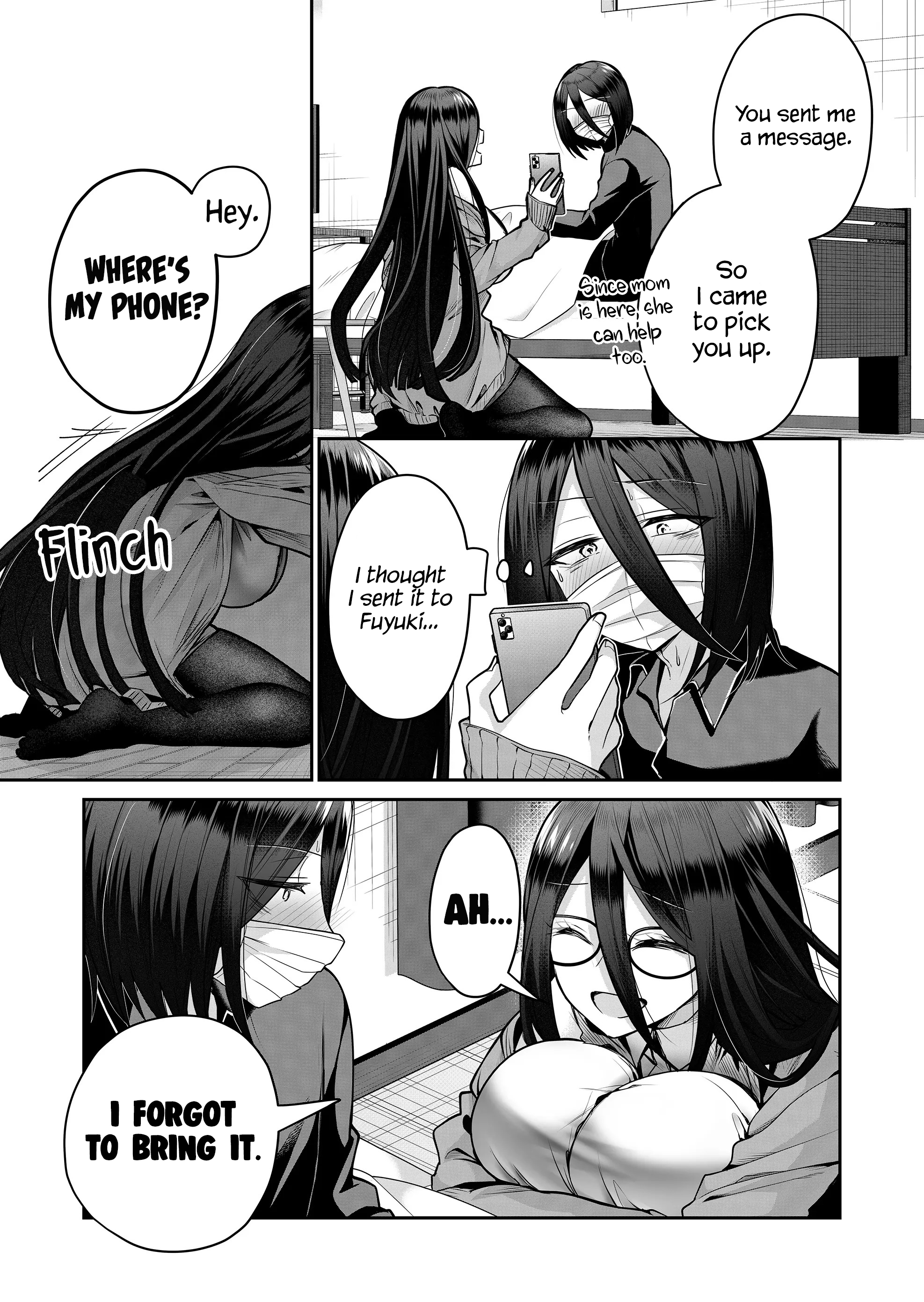 Halaman dari Gal Yome no Himitsu Chapter 19