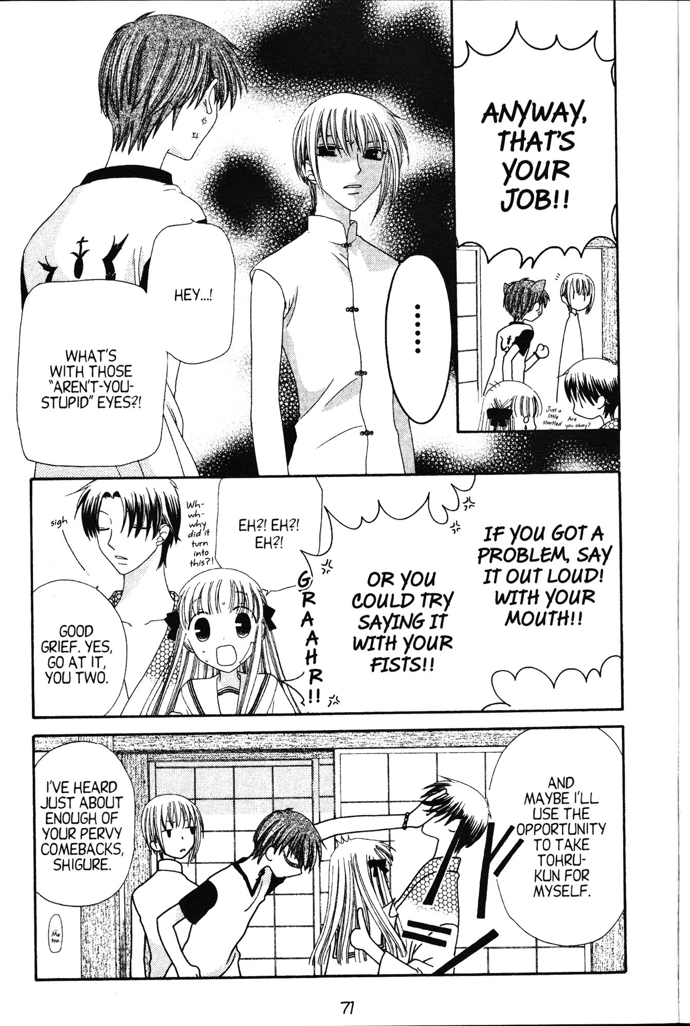 Halaman dari Fruits Basket Chapter 67