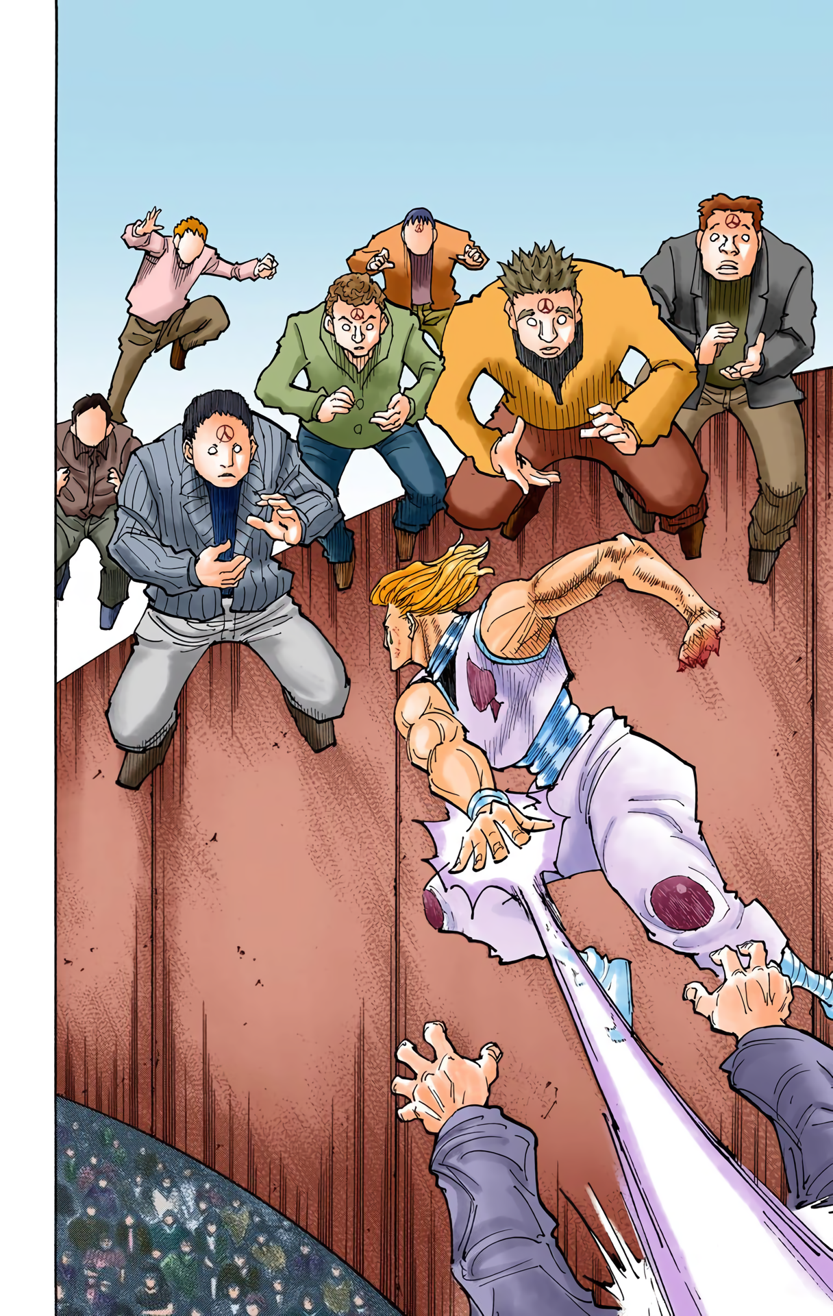 Halaman dari HUNTER x HUNTER (Official Colored) Chapter 356