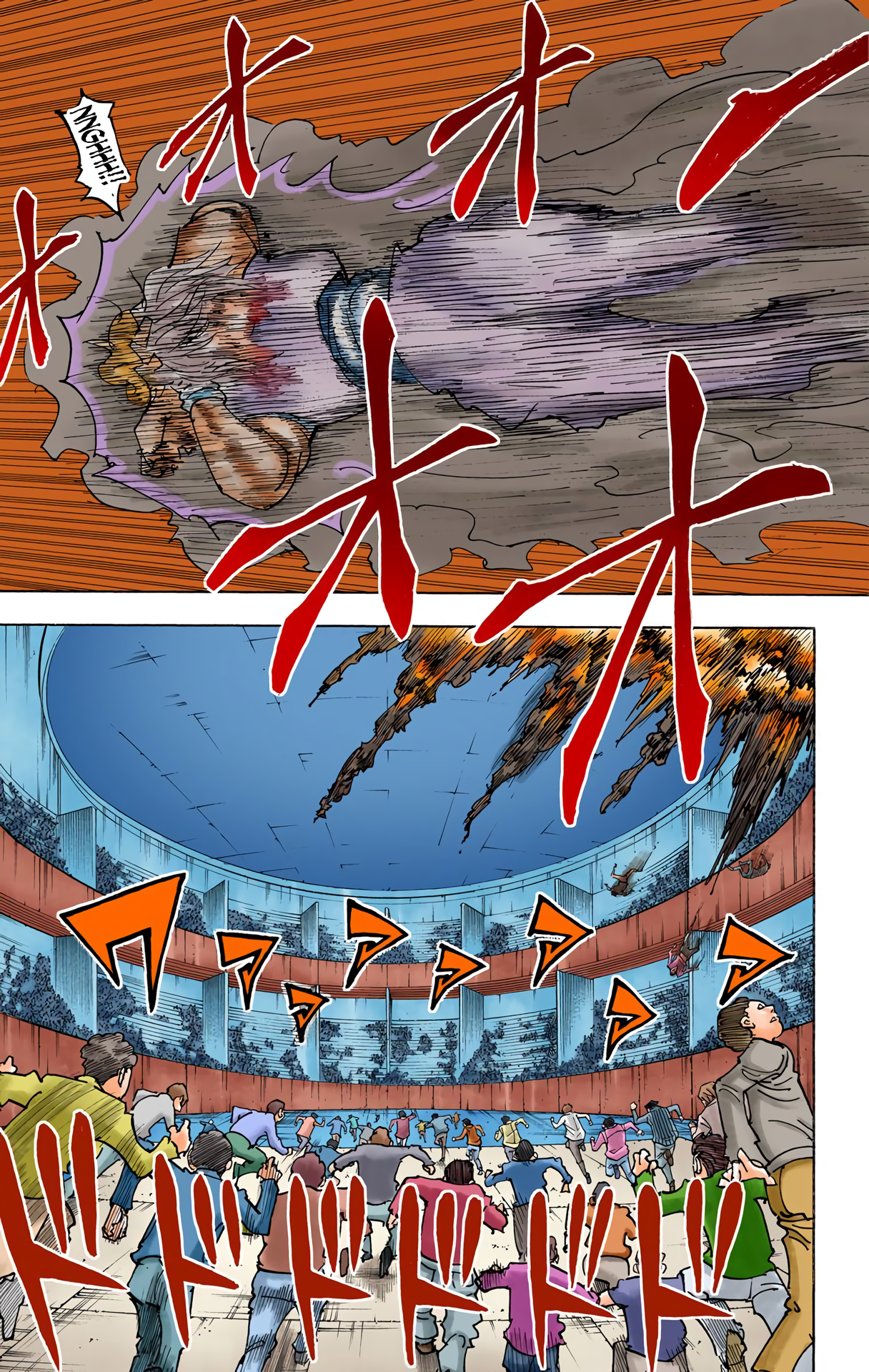 Halaman dari HUNTER x HUNTER (Official Colored) Chapter 356