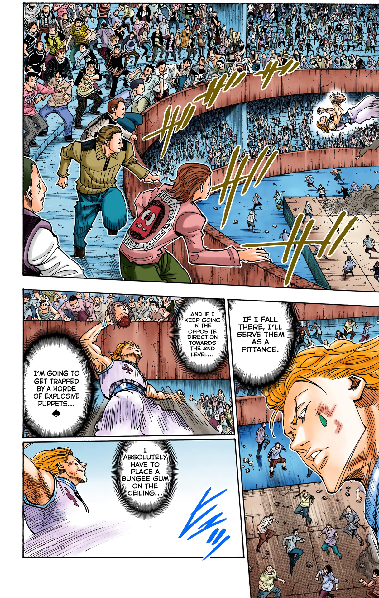 Halaman dari HUNTER x HUNTER (Official Colored) Chapter 356