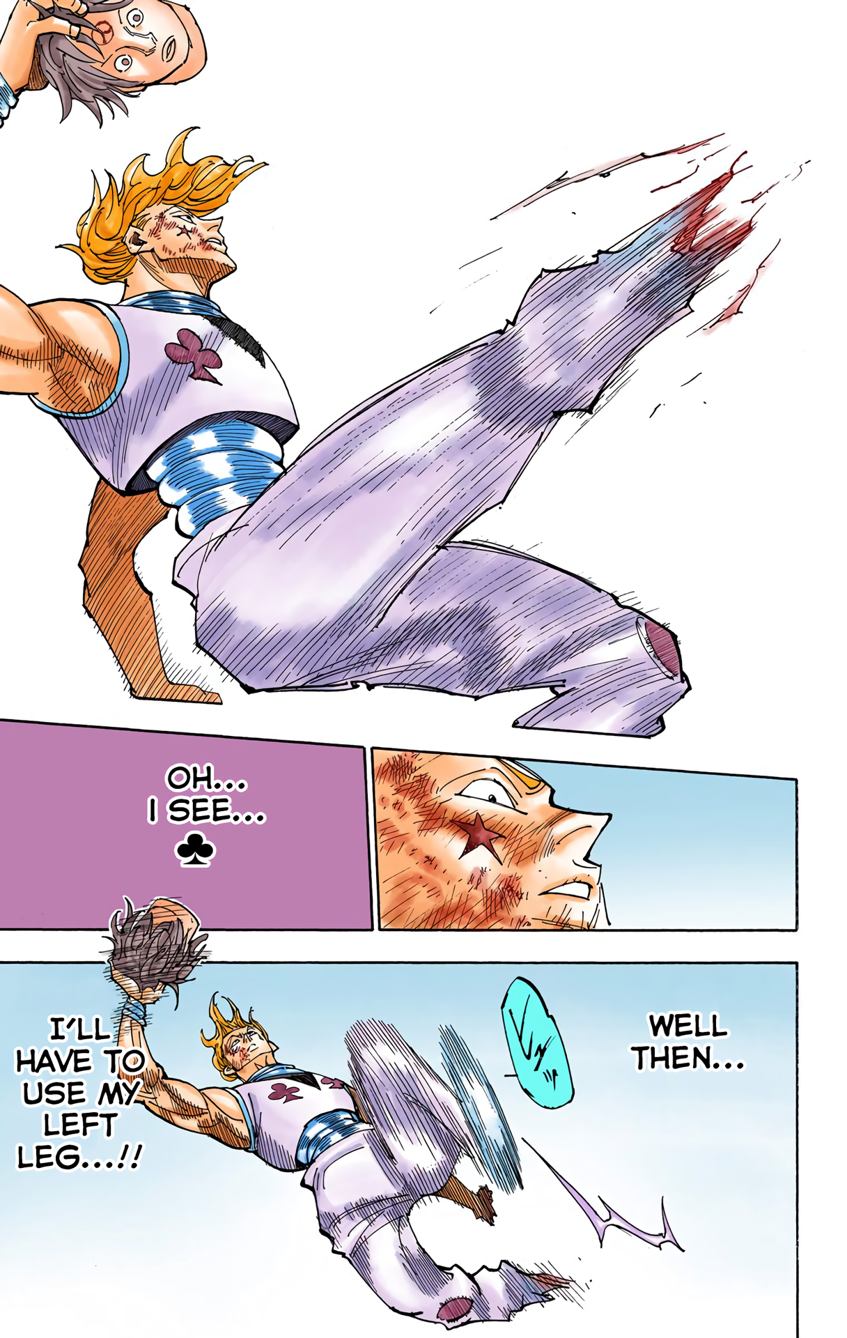 Halaman dari HUNTER x HUNTER (Official Colored) Chapter 356