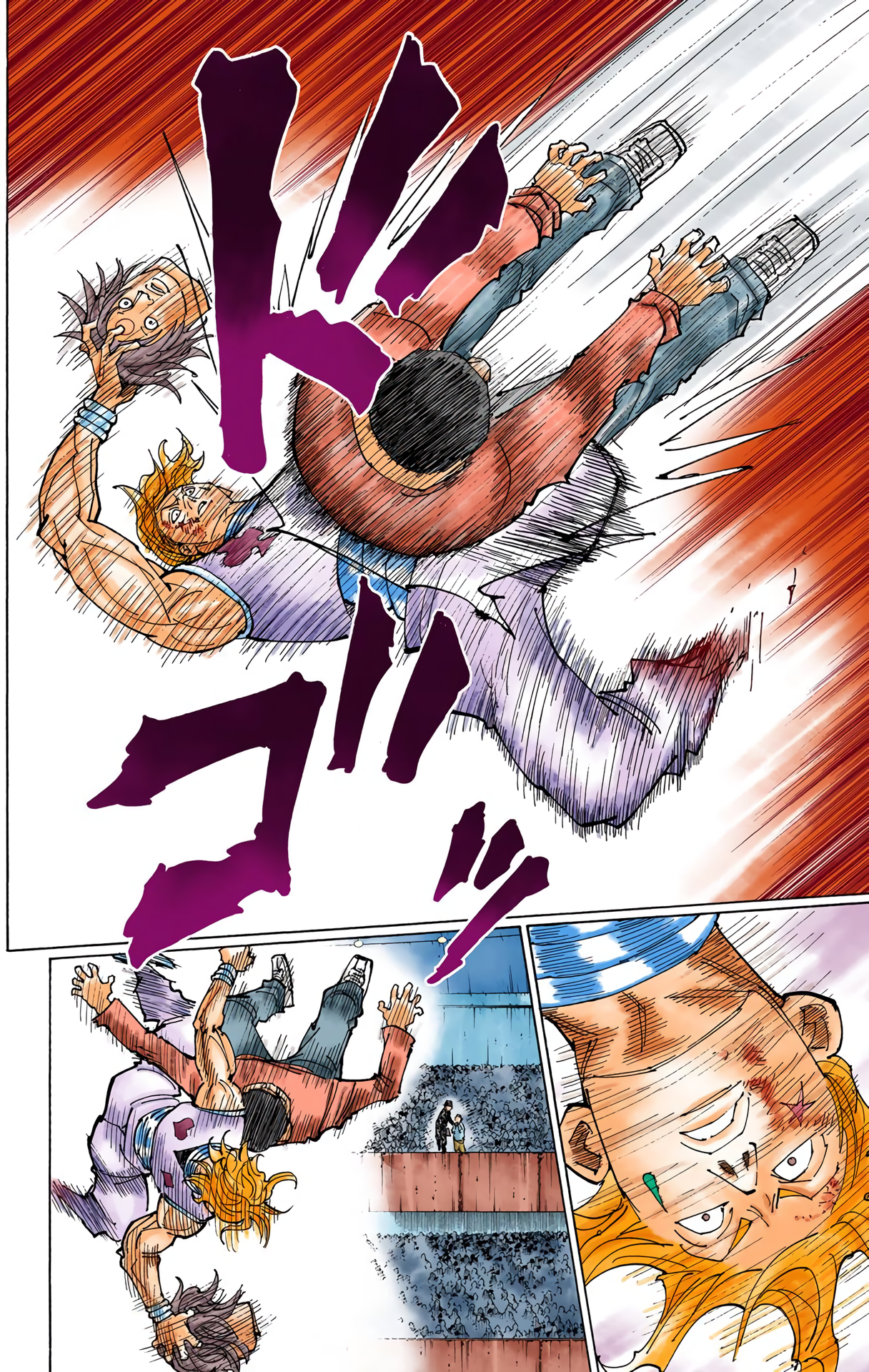 Halaman dari HUNTER x HUNTER (Official Colored) Chapter 356