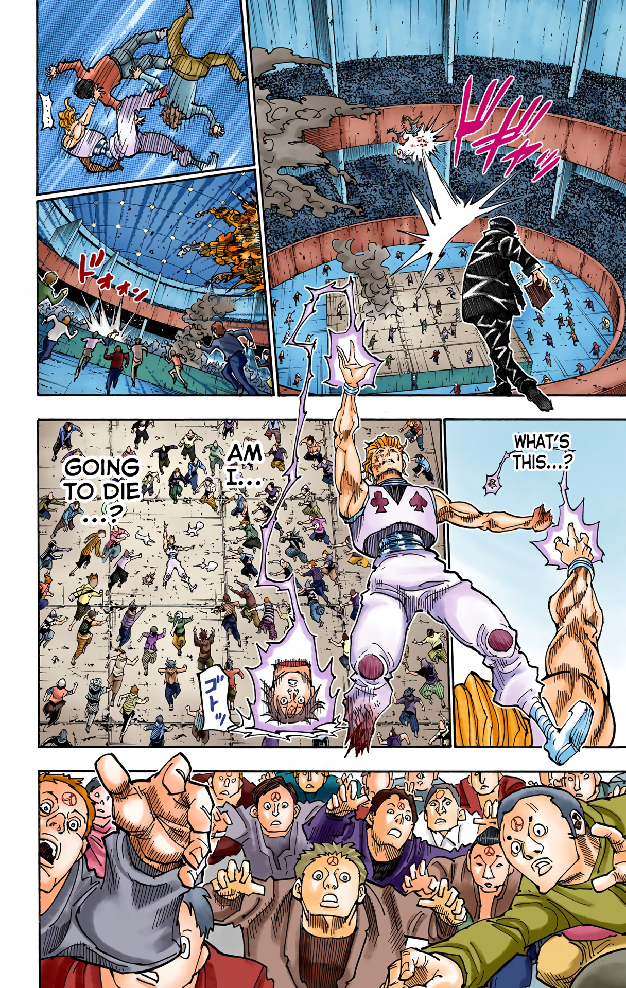 Halaman dari HUNTER x HUNTER (Official Colored) Chapter 356
