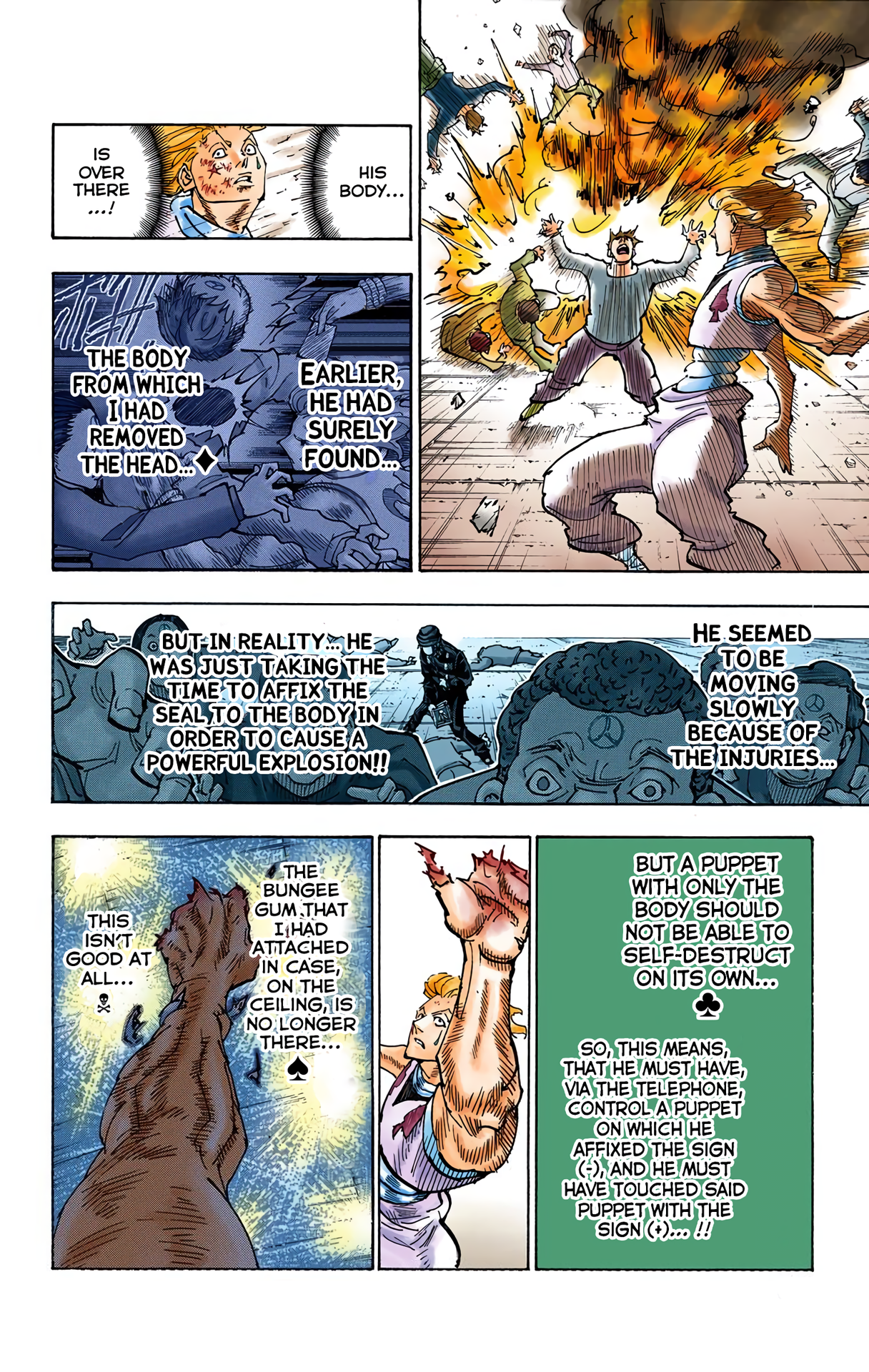 Halaman dari HUNTER x HUNTER (Official Colored) Chapter 356