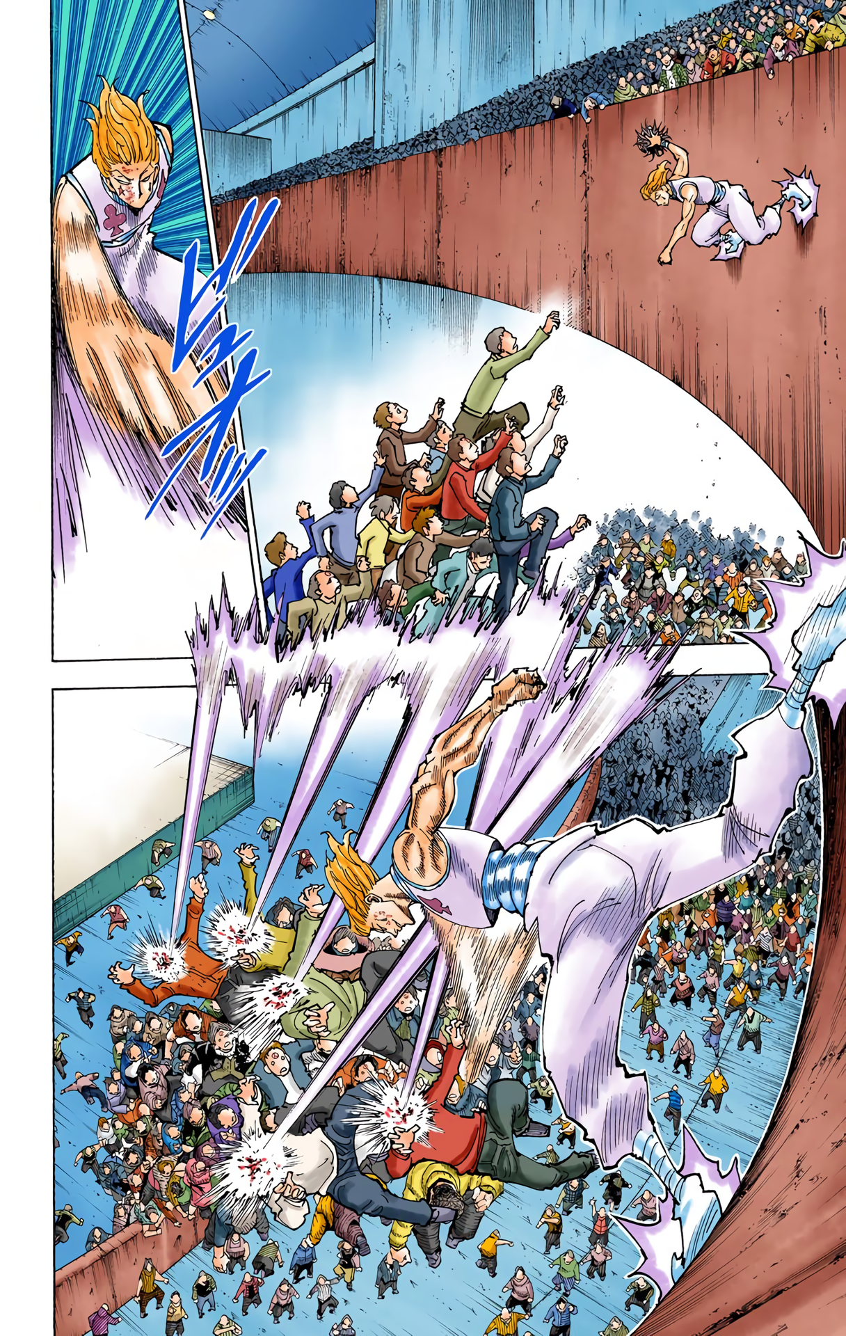 Halaman dari HUNTER x HUNTER (Official Colored) Chapter 356