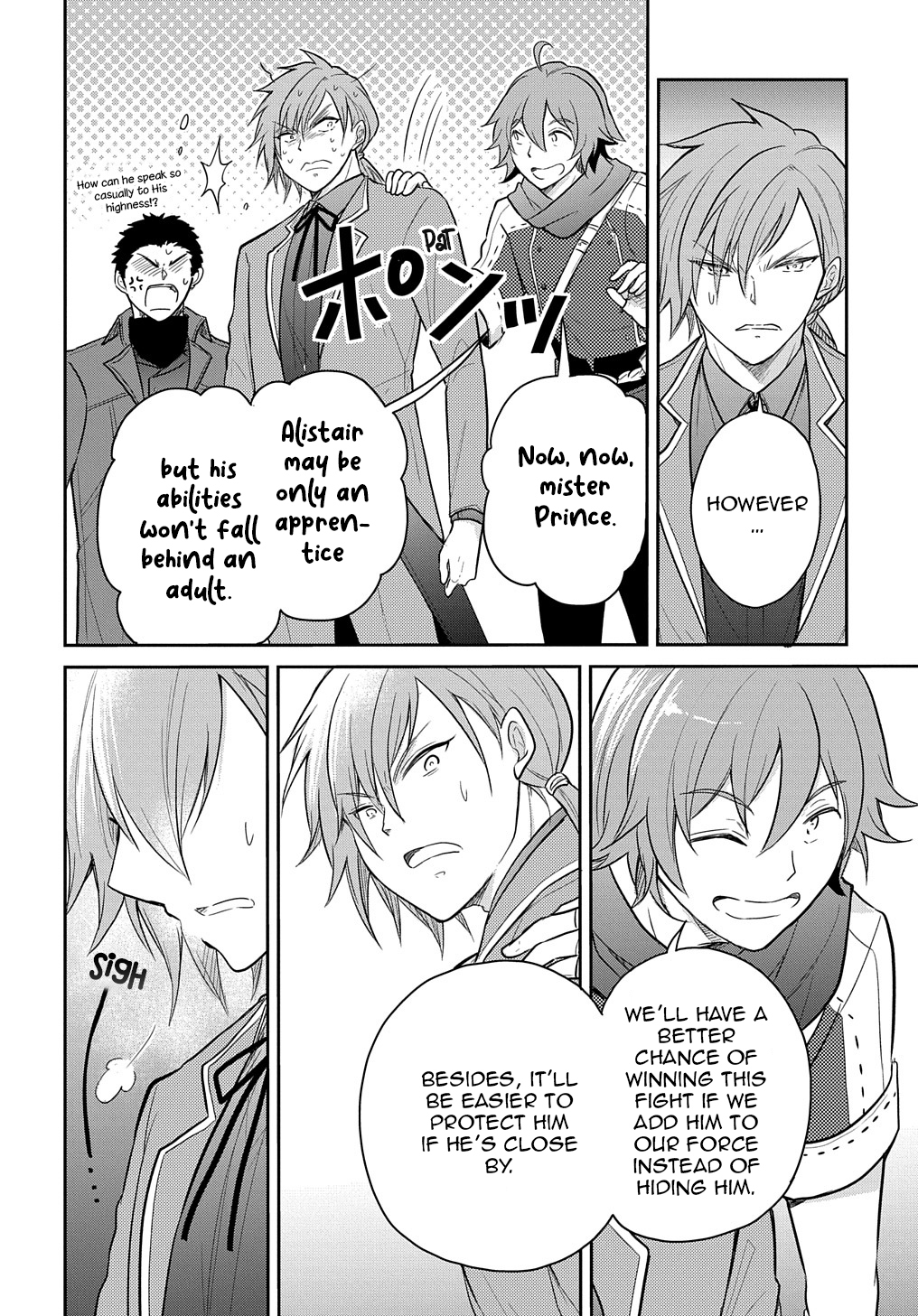 Halaman dari Tensei Youjo wa Akiramenai Chapter 34