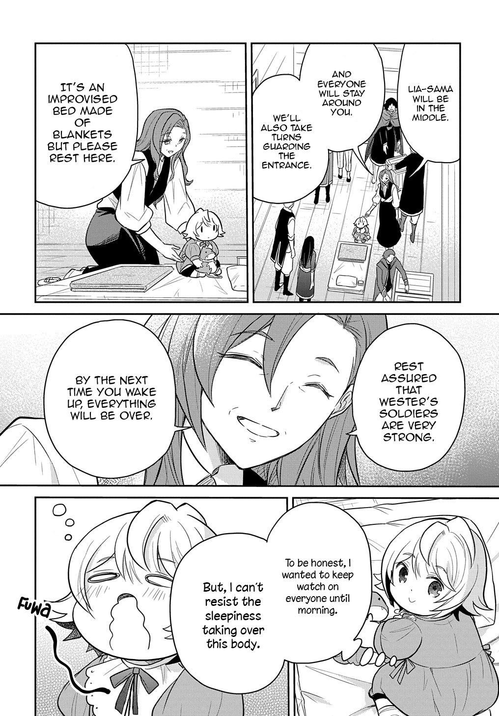 Halaman dari Tensei Youjo wa Akiramenai Chapter 34