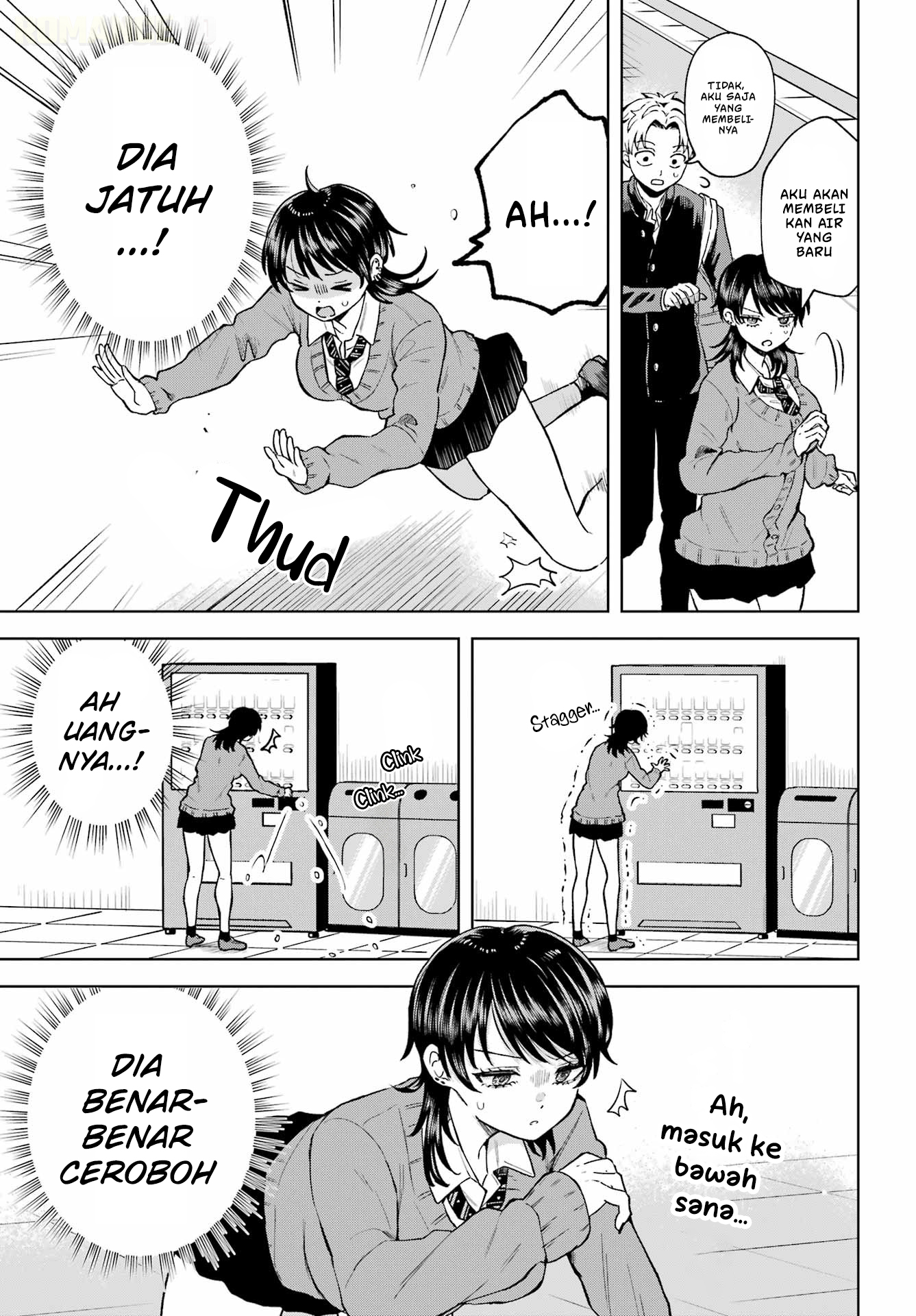 A Girl from Another School Who's Not Very Good at Living Chapter 1 - halaman 13