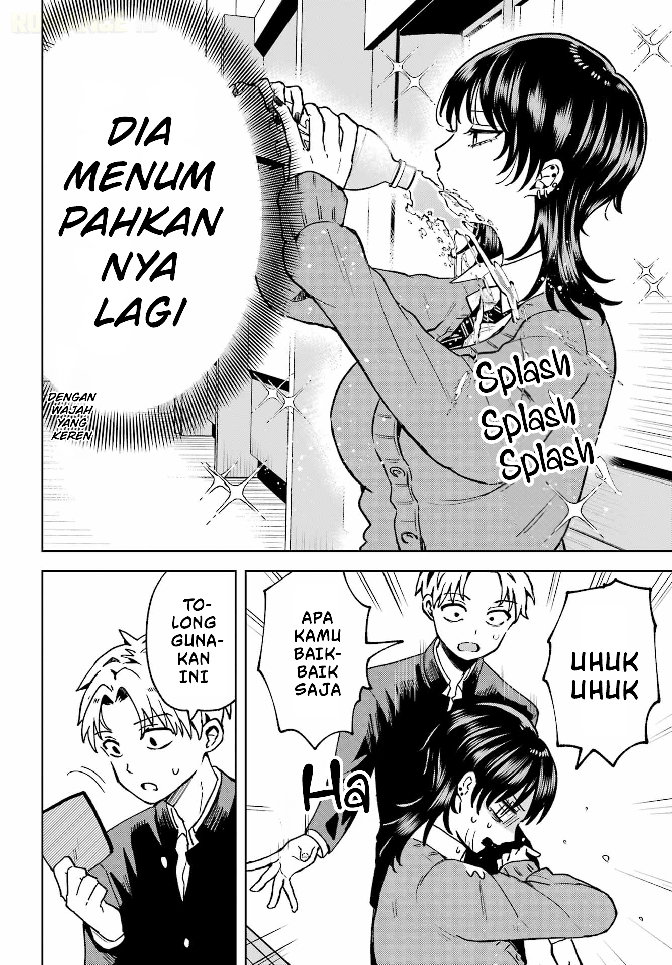 A Girl from Another School Who's Not Very Good at Living Chapter 1 - halaman 18