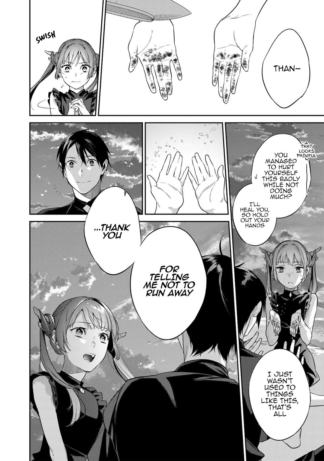 Halaman dari Kekkaishi e no Tensei Chapter 42