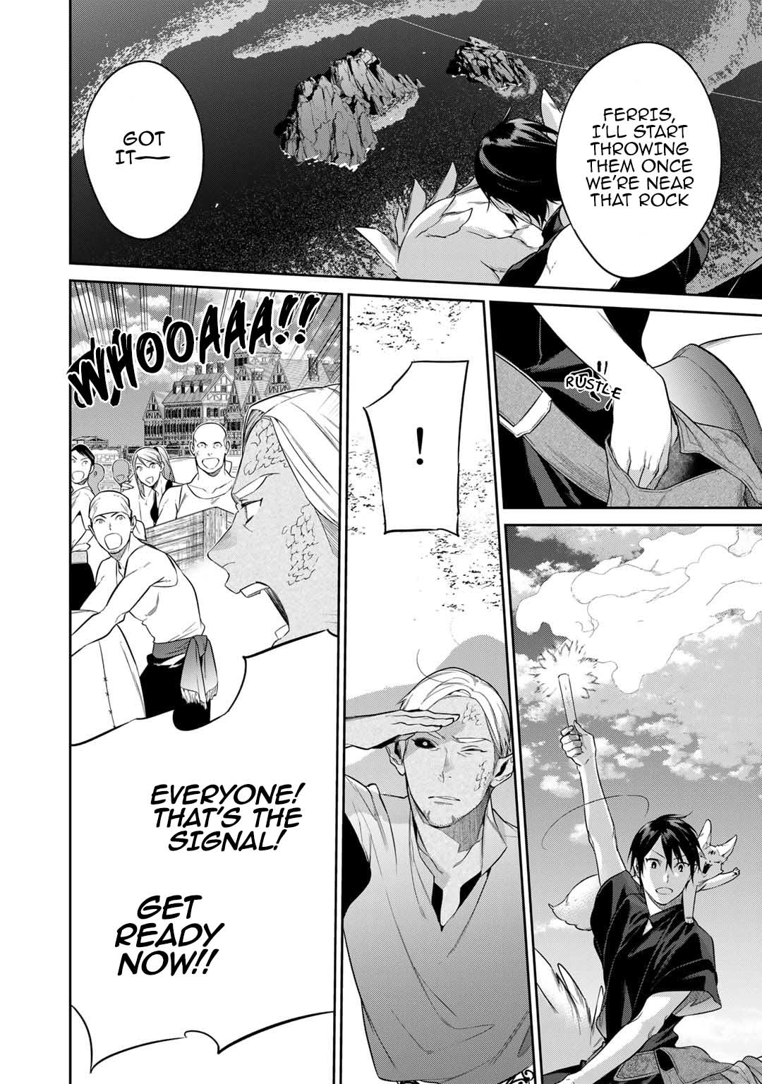 Halaman dari Kekkaishi e no Tensei Chapter 42