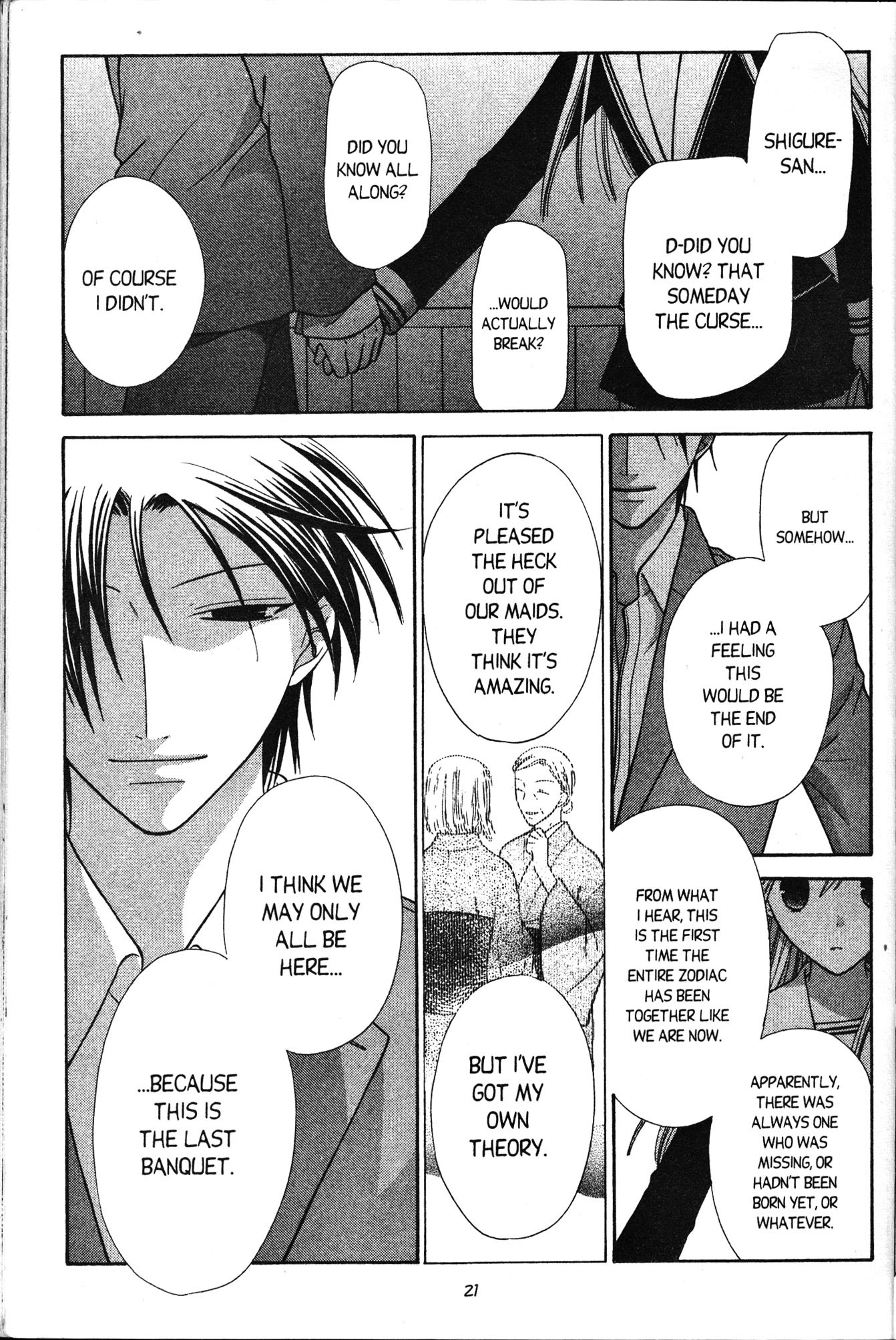 Halaman dari Fruits Basket Chapter 108