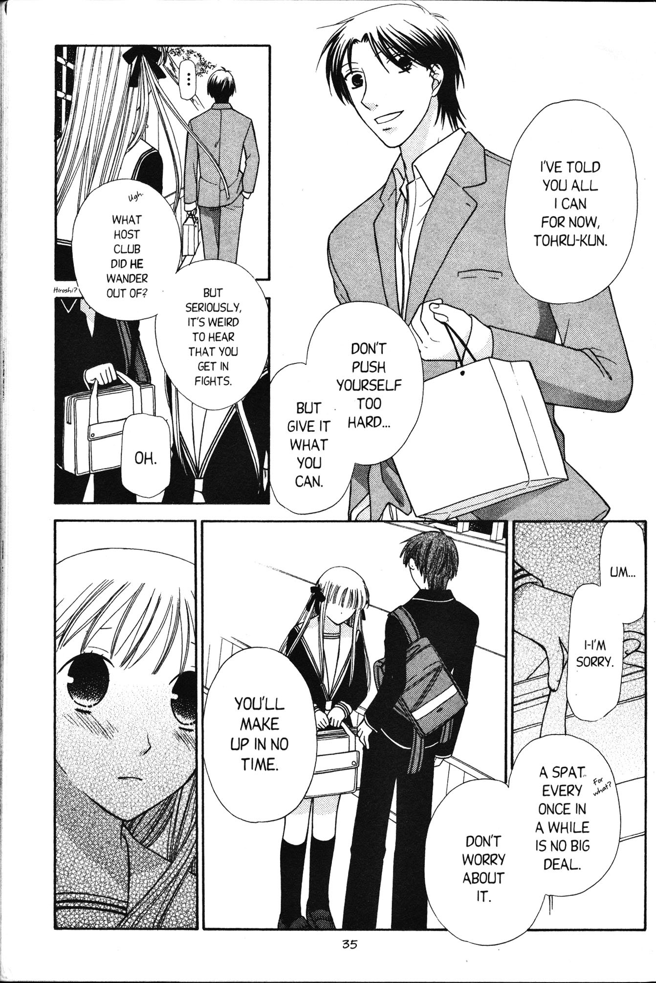 Halaman dari Fruits Basket Chapter 108