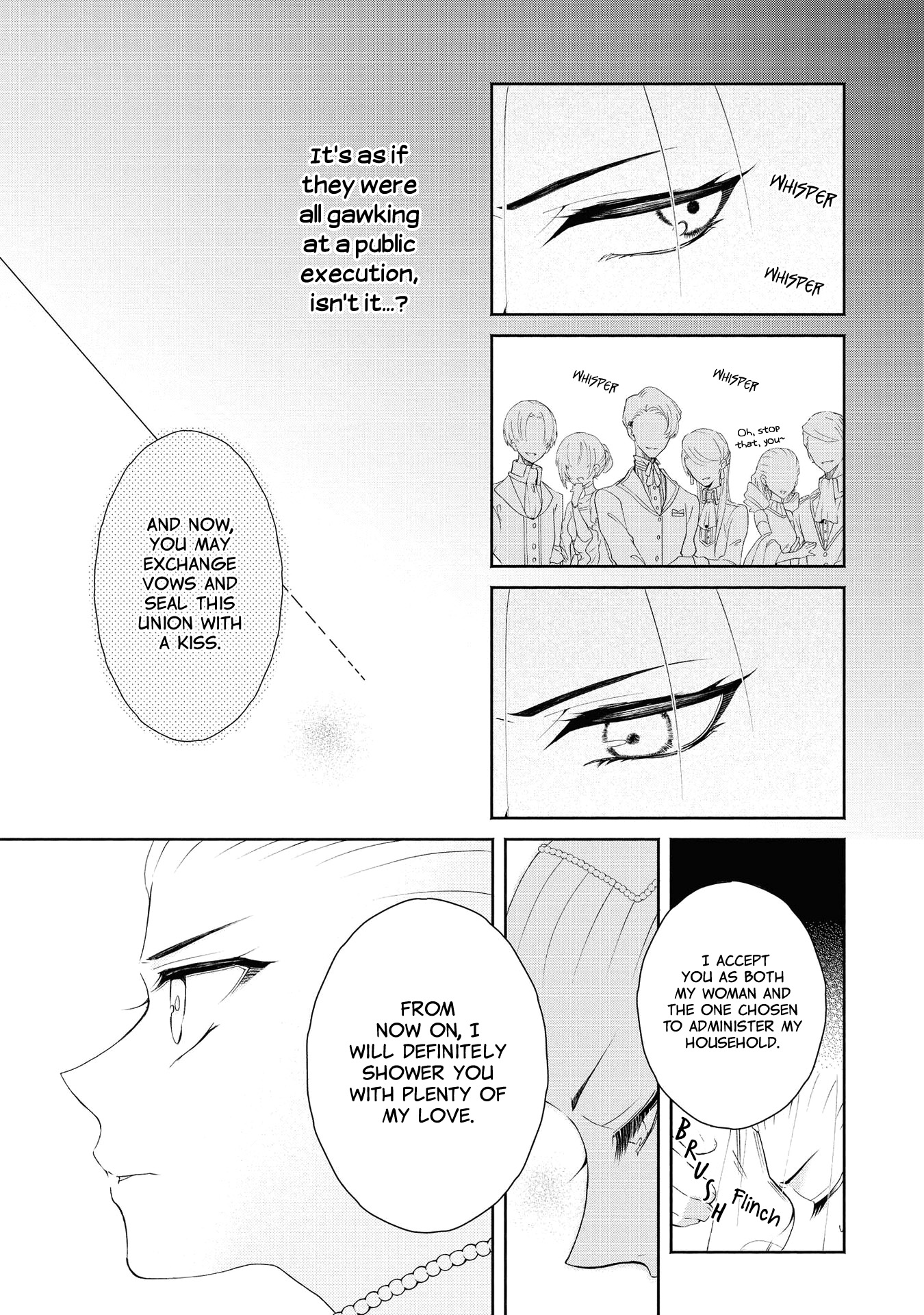 Halaman dari Though I May Be a Villainess, I'll Show You I Can Obtain Happiness! Chapter 4