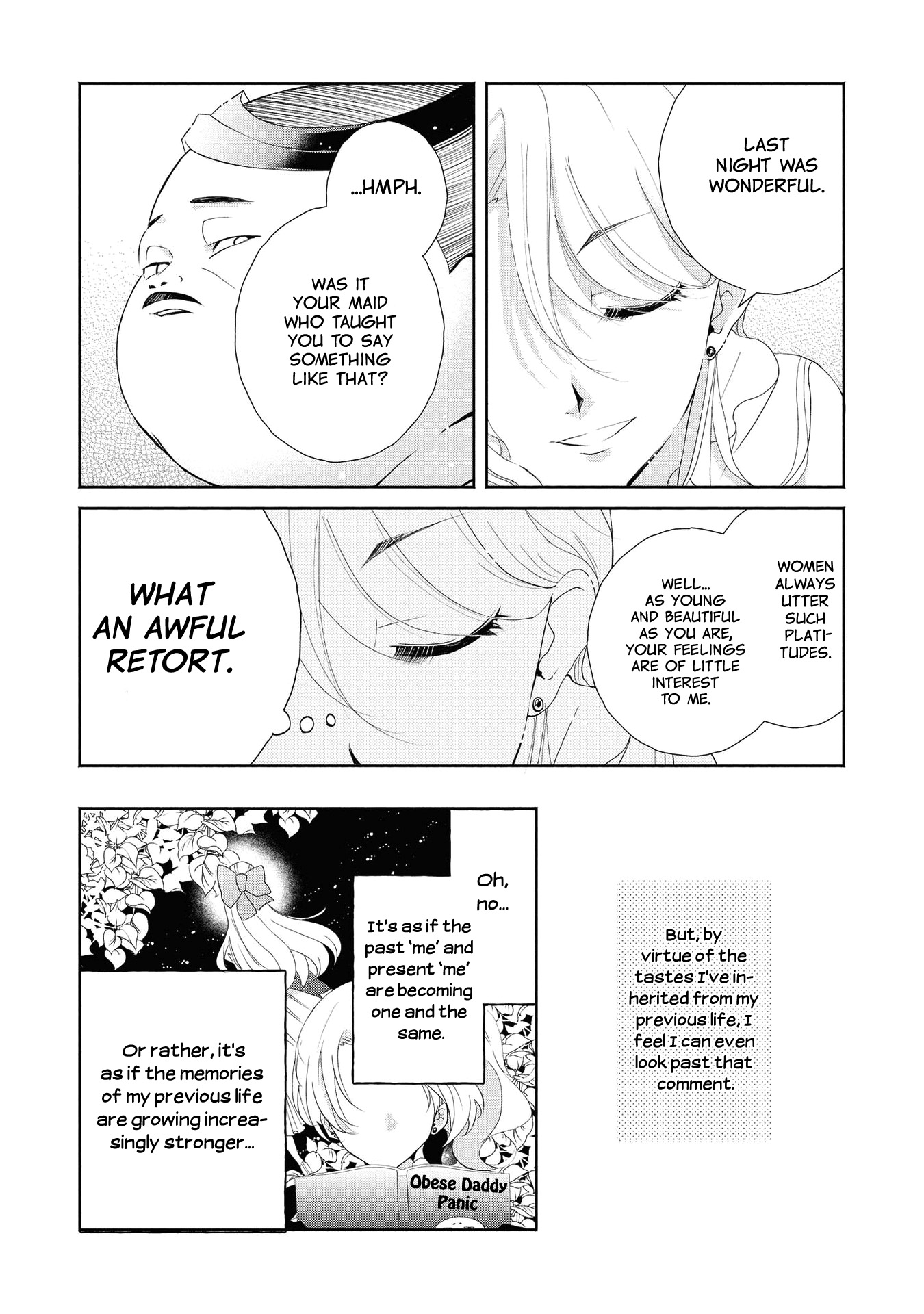 Halaman dari Though I May Be a Villainess, I'll Show You I Can Obtain Happiness! Chapter 4
