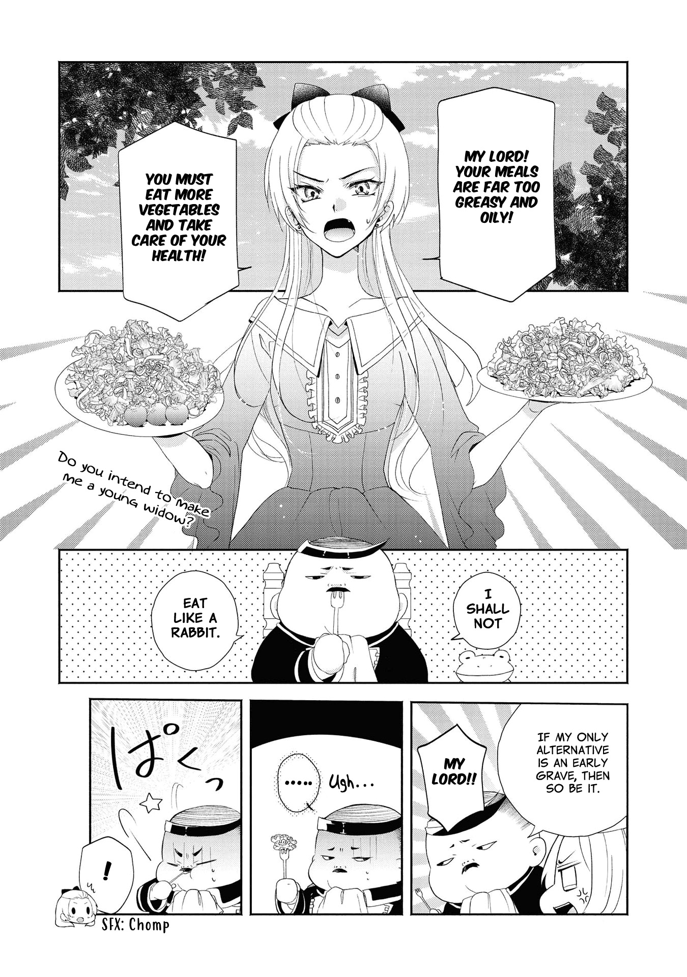 Halaman dari Though I May Be a Villainess, I'll Show You I Can Obtain Happiness! Chapter 4