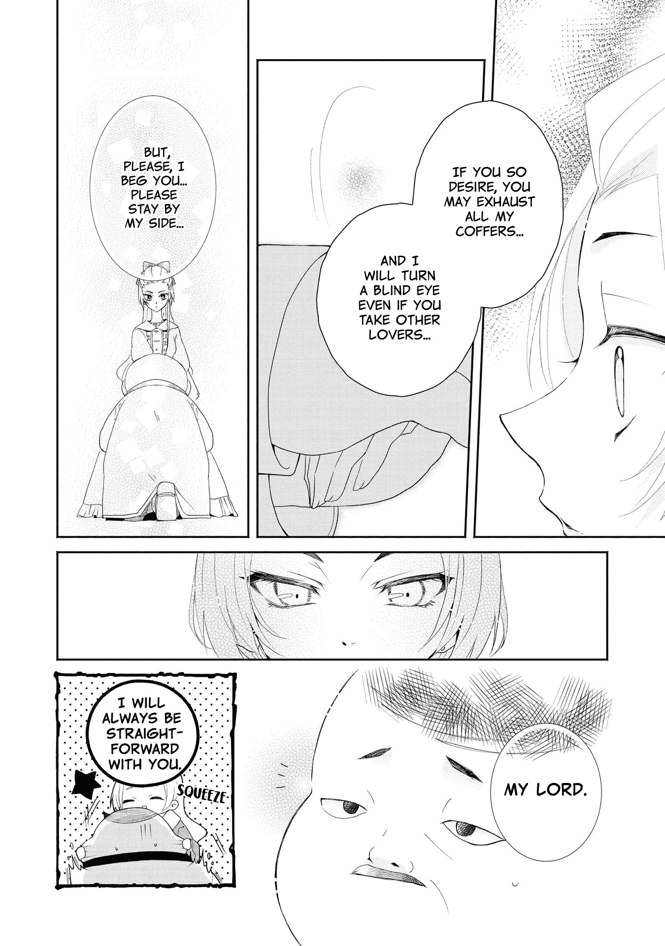 Halaman dari Though I May Be a Villainess, I'll Show You I Can Obtain Happiness! Chapter 4