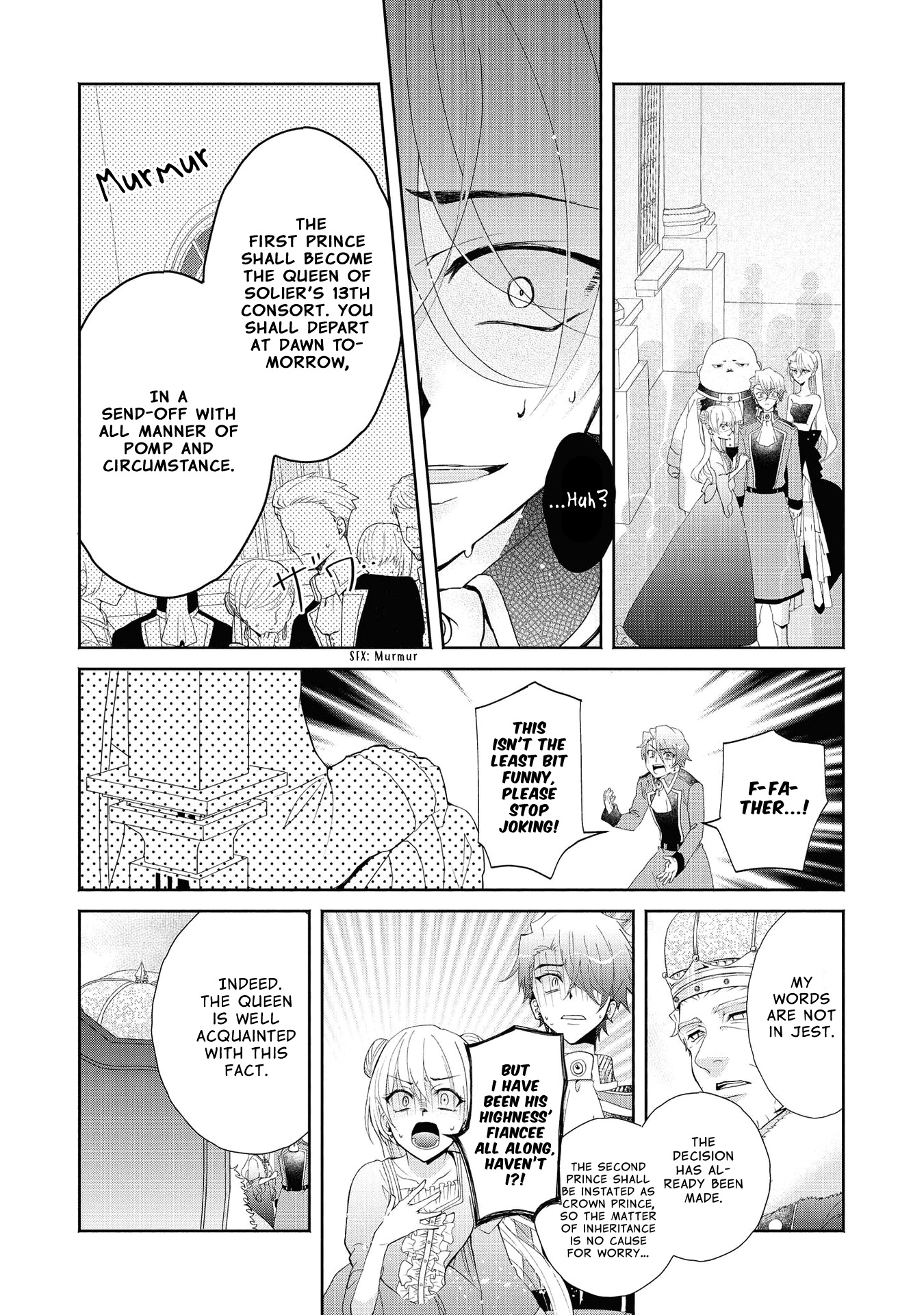 Halaman dari Though I May Be a Villainess, I'll Show You I Can Obtain Happiness! Chapter 4