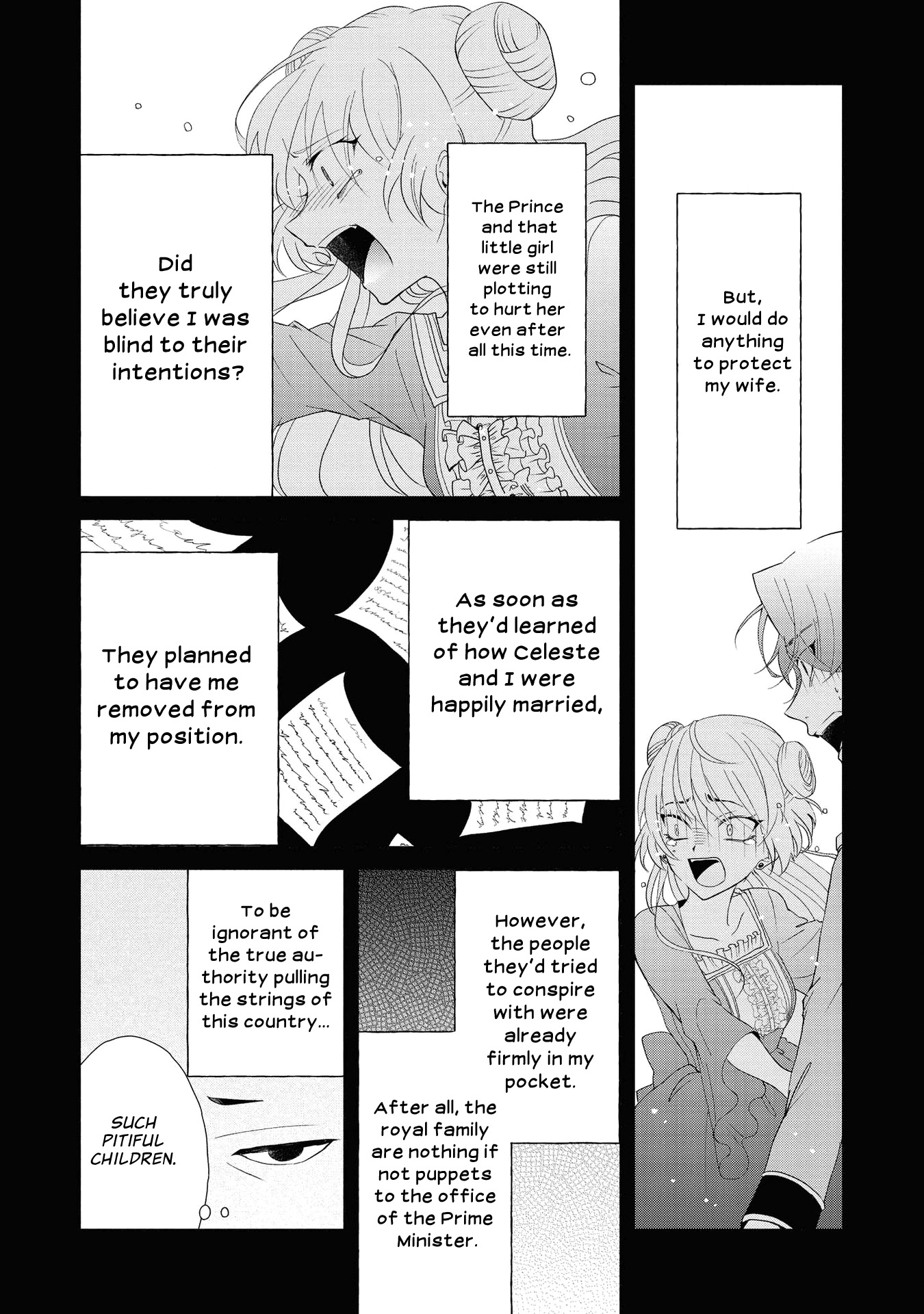 Halaman dari Though I May Be a Villainess, I'll Show You I Can Obtain Happiness! Chapter 4
