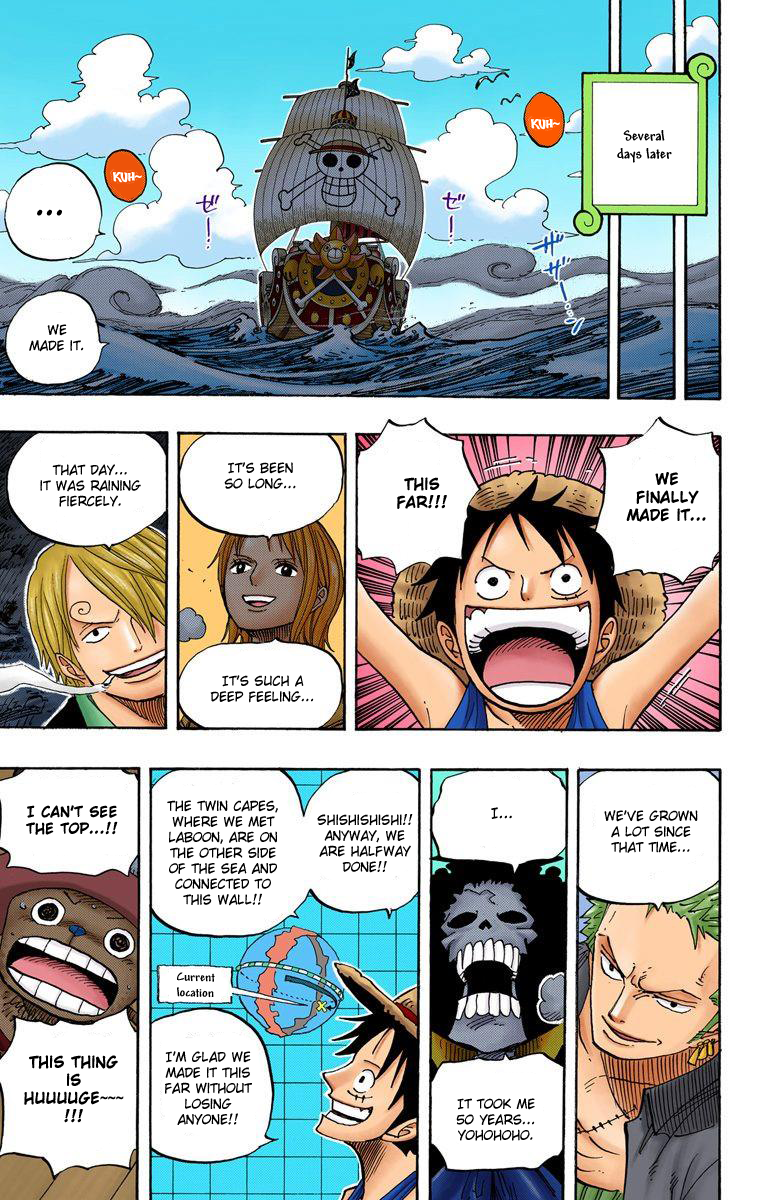 Halaman dari One Piece (Official Colored) Chapter 490