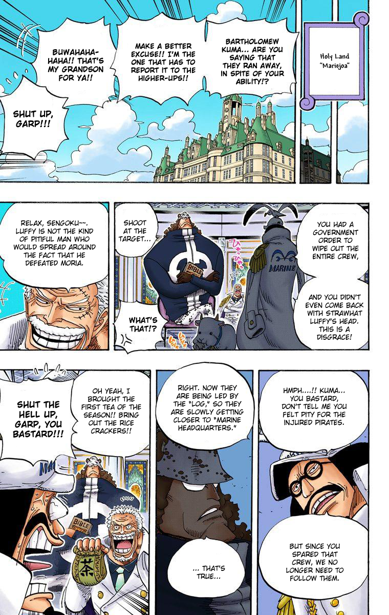 Halaman dari One Piece (Official Colored) Chapter 490