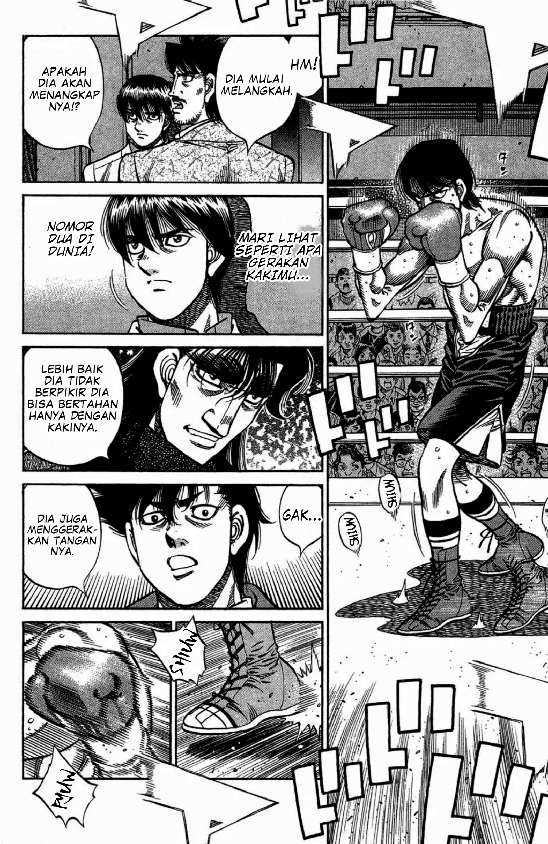 Hajime no Ippo Chapter 1036 - halaman 10