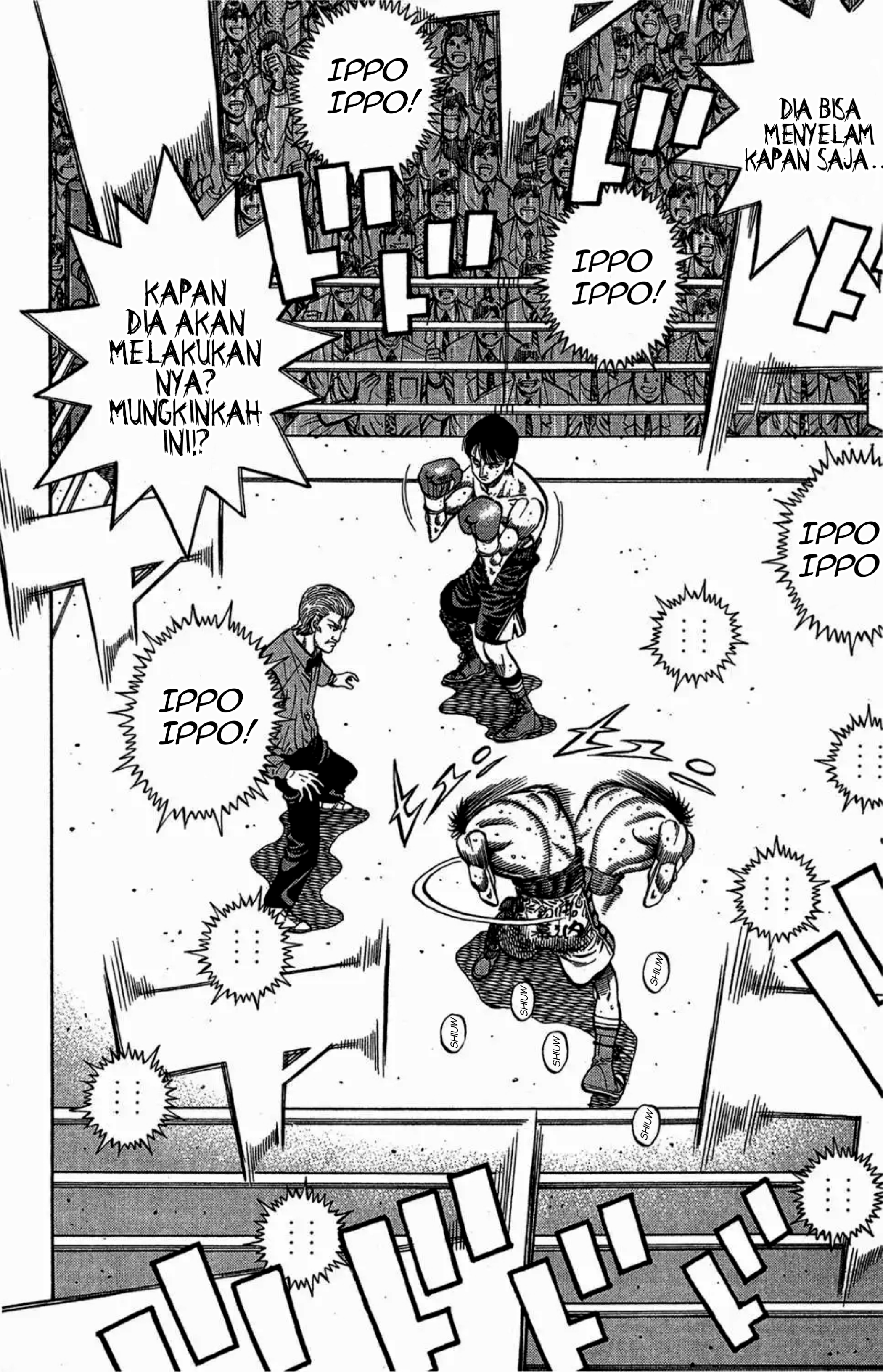 Hajime no Ippo Chapter 1036 - halaman 5