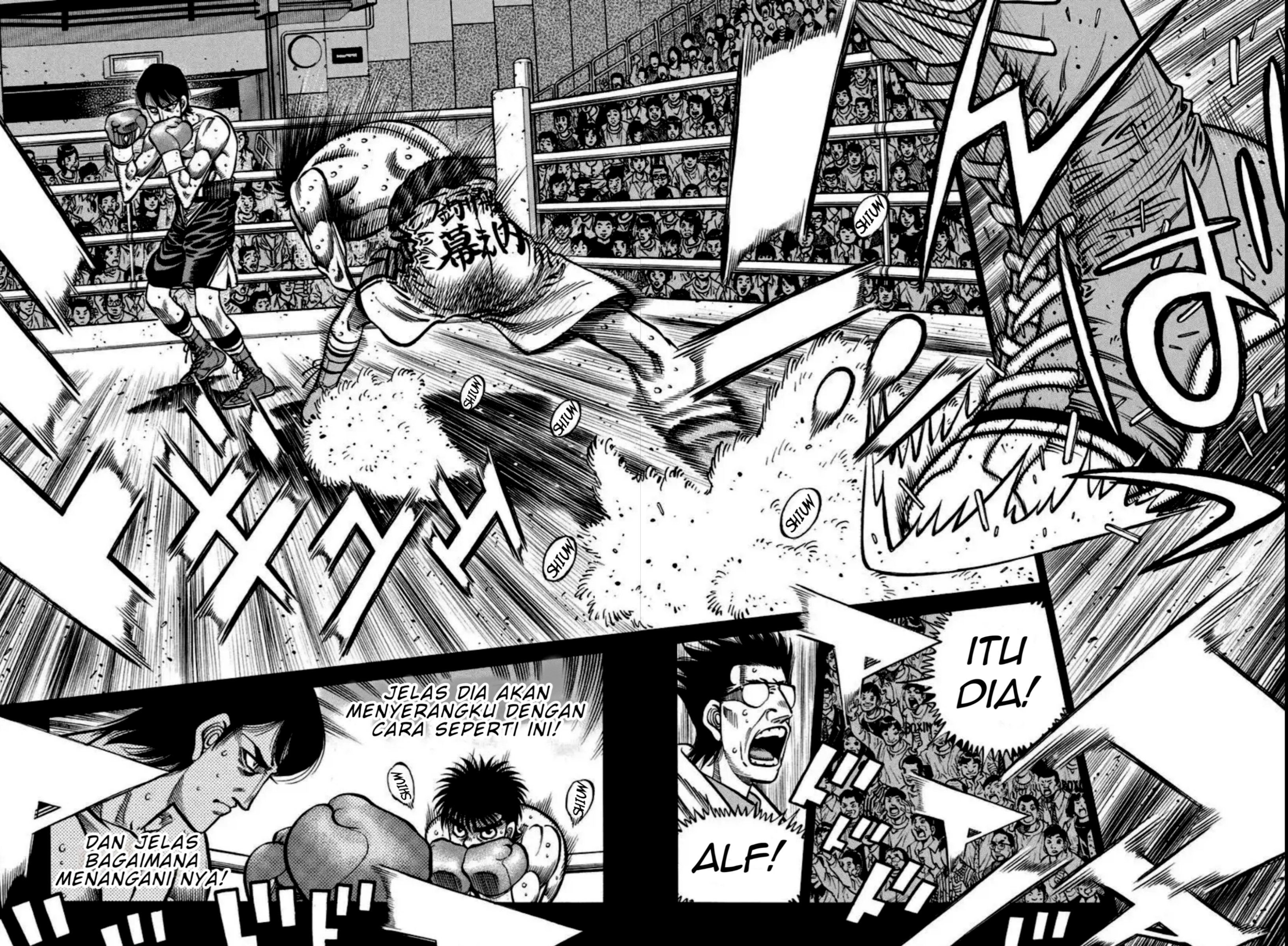 Hajime no Ippo Chapter 1036 - halaman 9