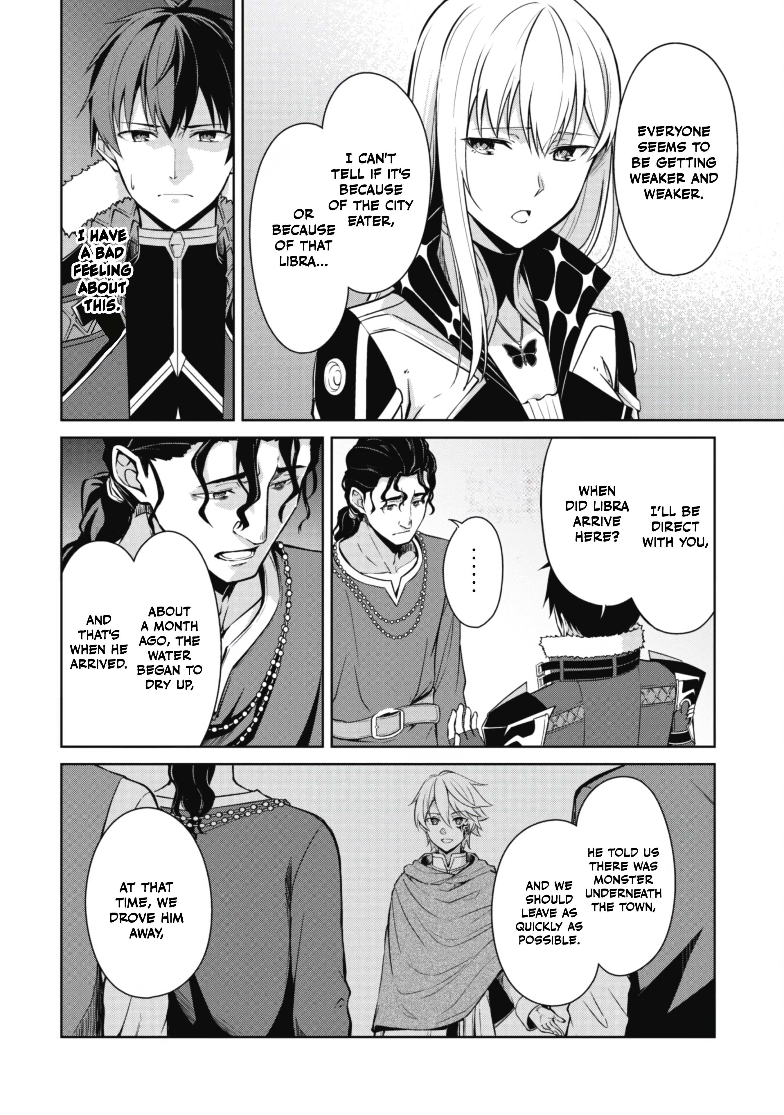 Halaman dari Boushoku no Berserk ~Ore dake Level to Iu Gainen wo Toppa suru~ Chapter 65.1