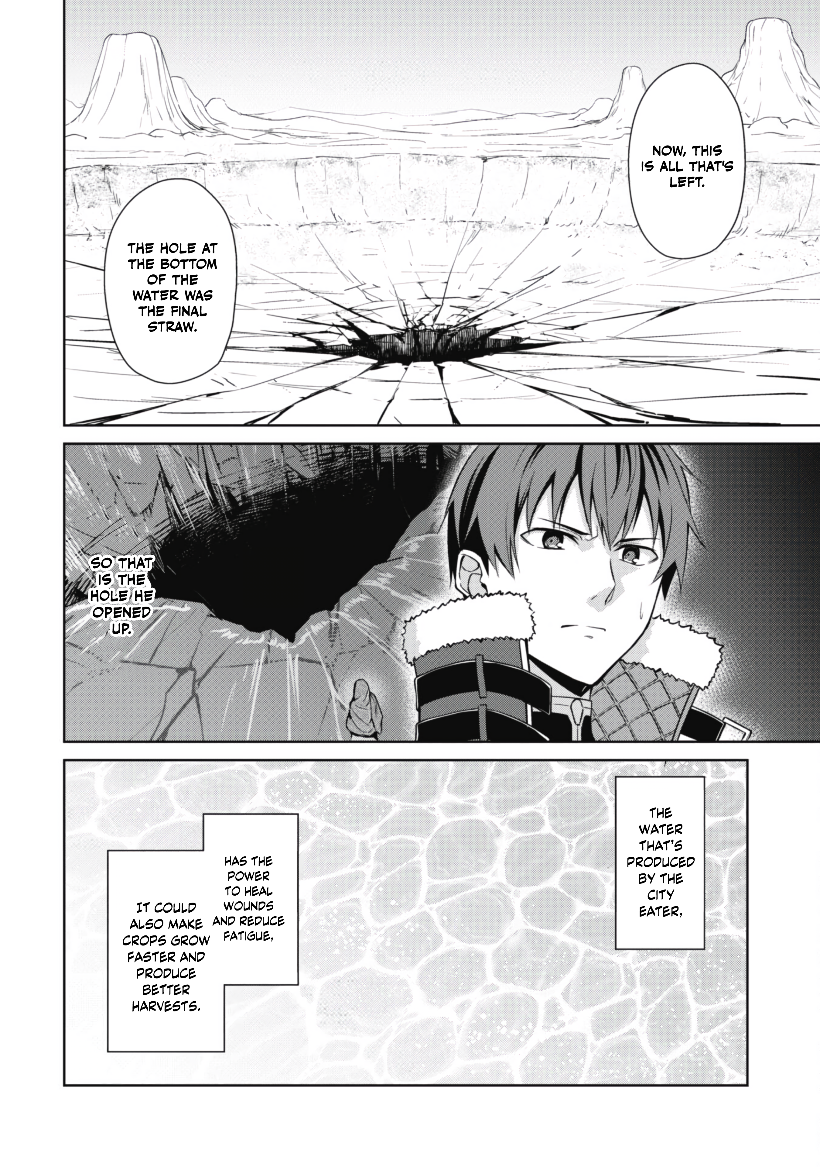 Halaman dari Boushoku no Berserk ~Ore dake Level to Iu Gainen wo Toppa suru~ Chapter 65.1