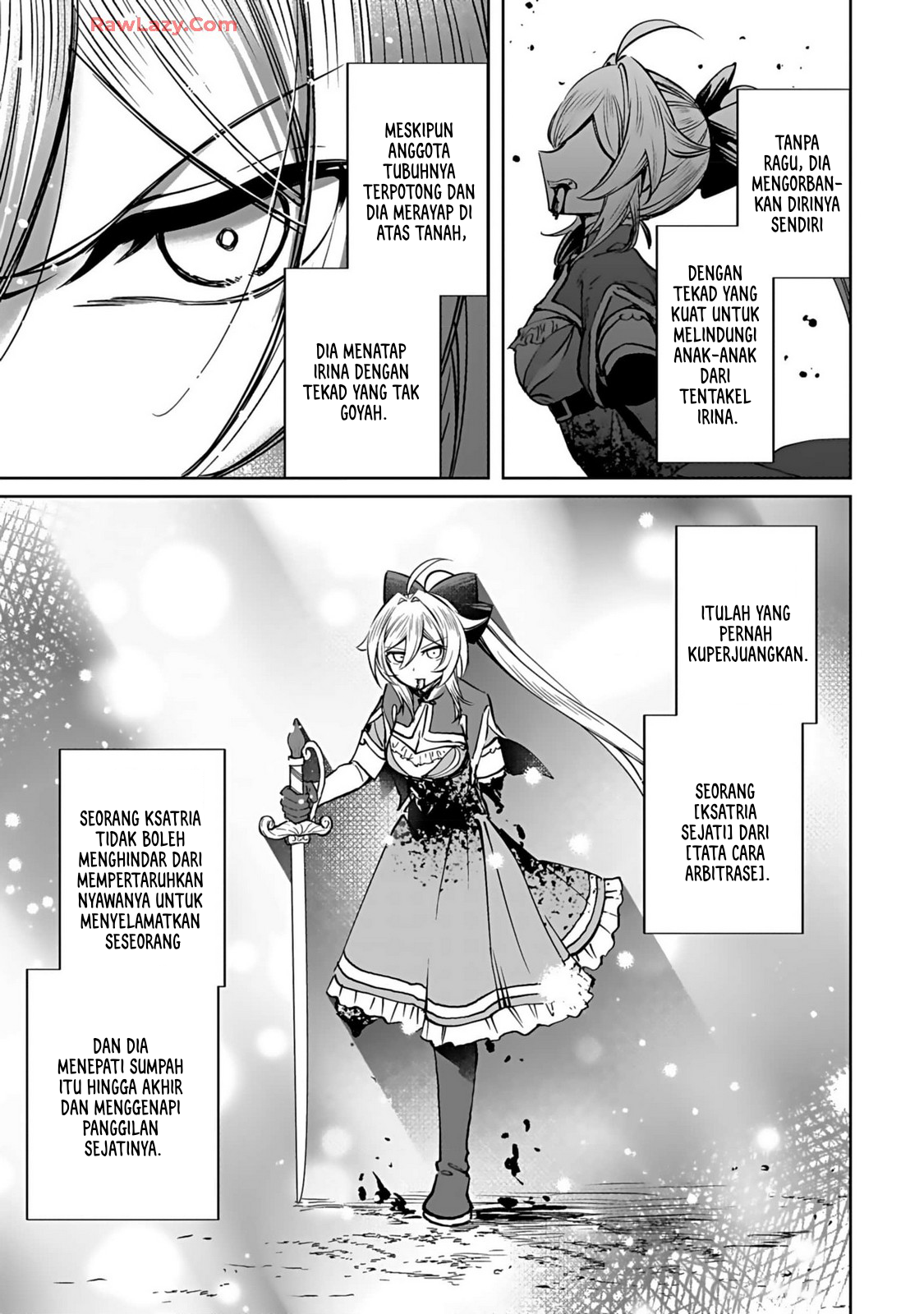 A Girl Who Longed to Be a "Hero" Aims to Be a "Hero" Even If She Falls Into Becoming a Vampire Chapter 4 - halaman 18