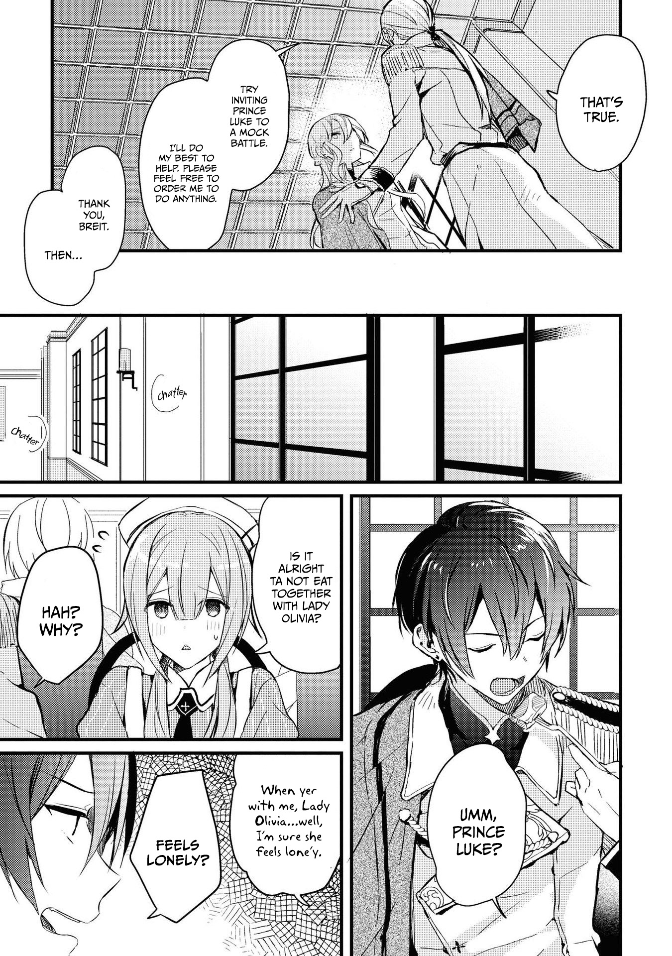 Halaman dari Though I May Be a Villainess, I'll Show You I Can Obtain Happiness! Chapter 2