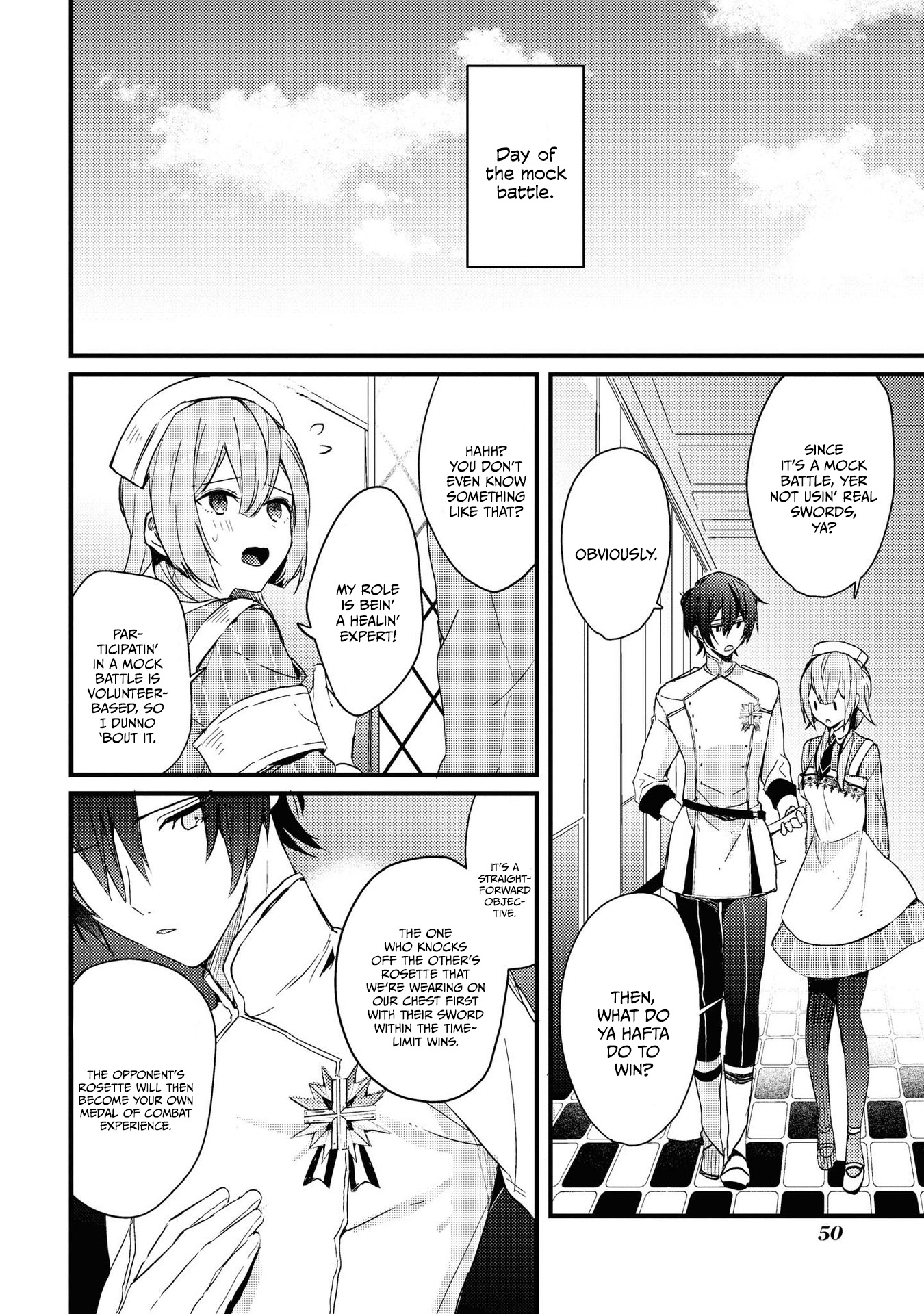 Halaman dari Though I May Be a Villainess, I'll Show You I Can Obtain Happiness! Chapter 2