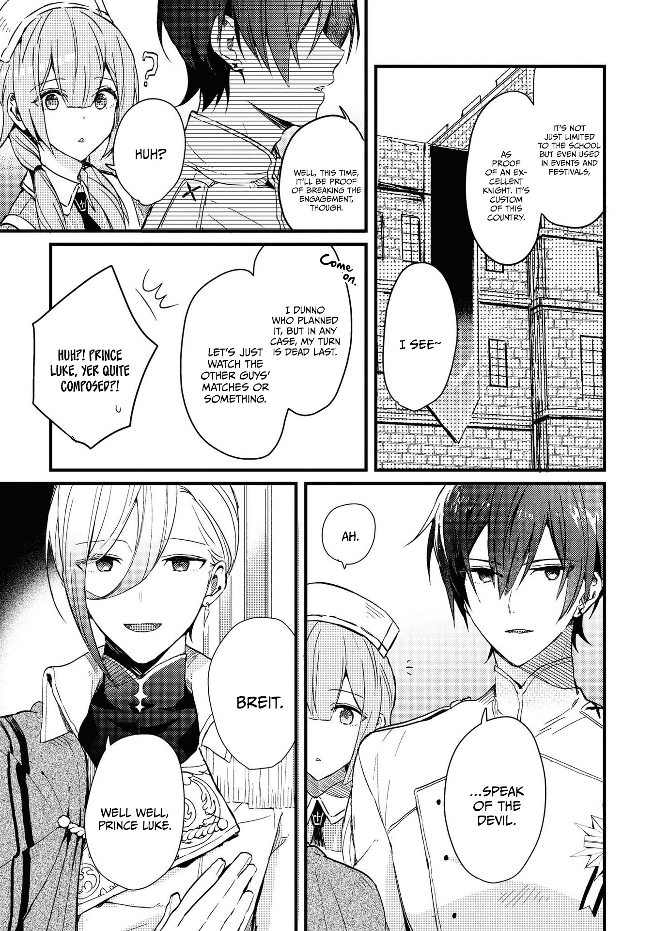 Halaman dari Though I May Be a Villainess, I'll Show You I Can Obtain Happiness! Chapter 2