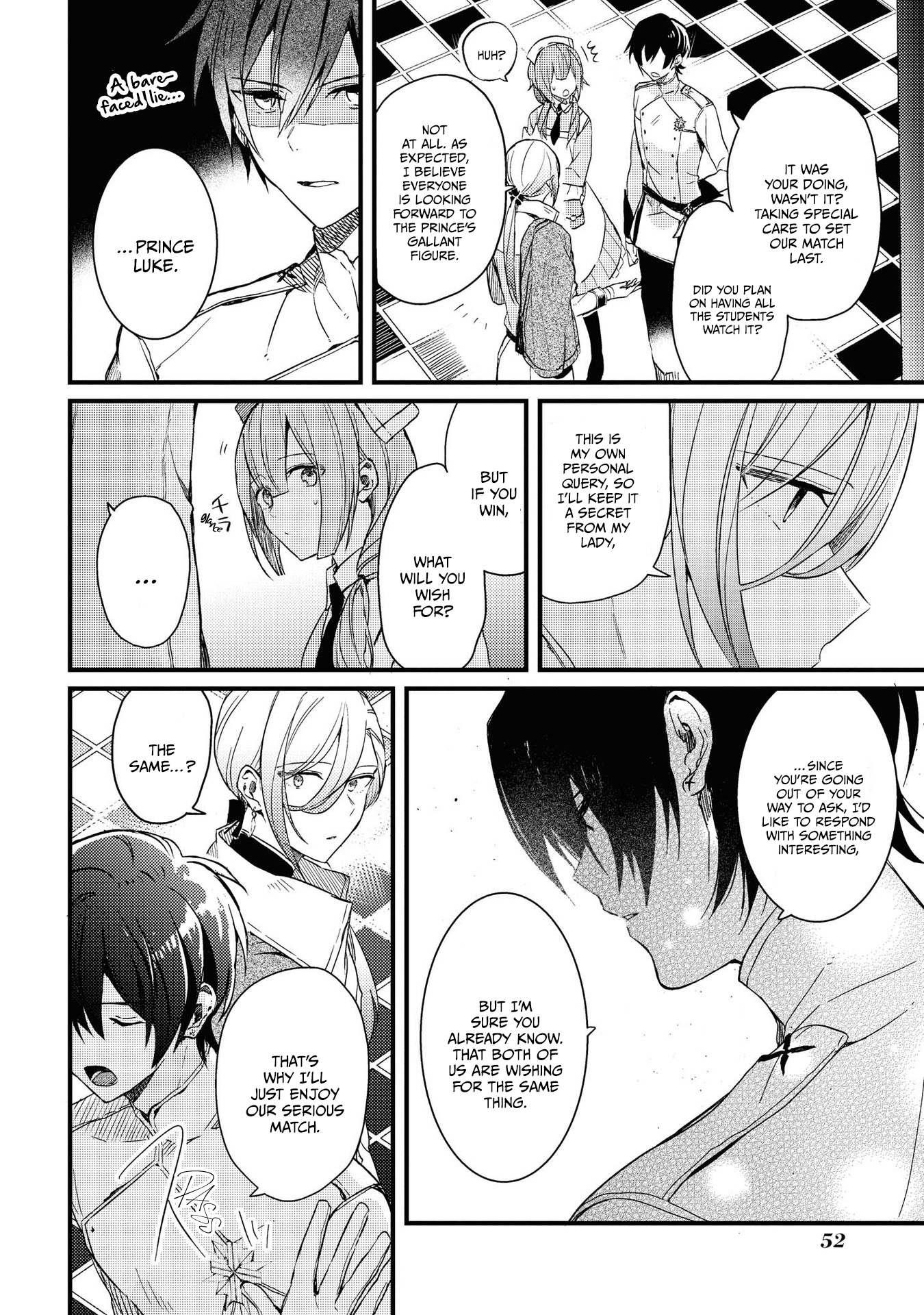 Halaman dari Though I May Be a Villainess, I'll Show You I Can Obtain Happiness! Chapter 2