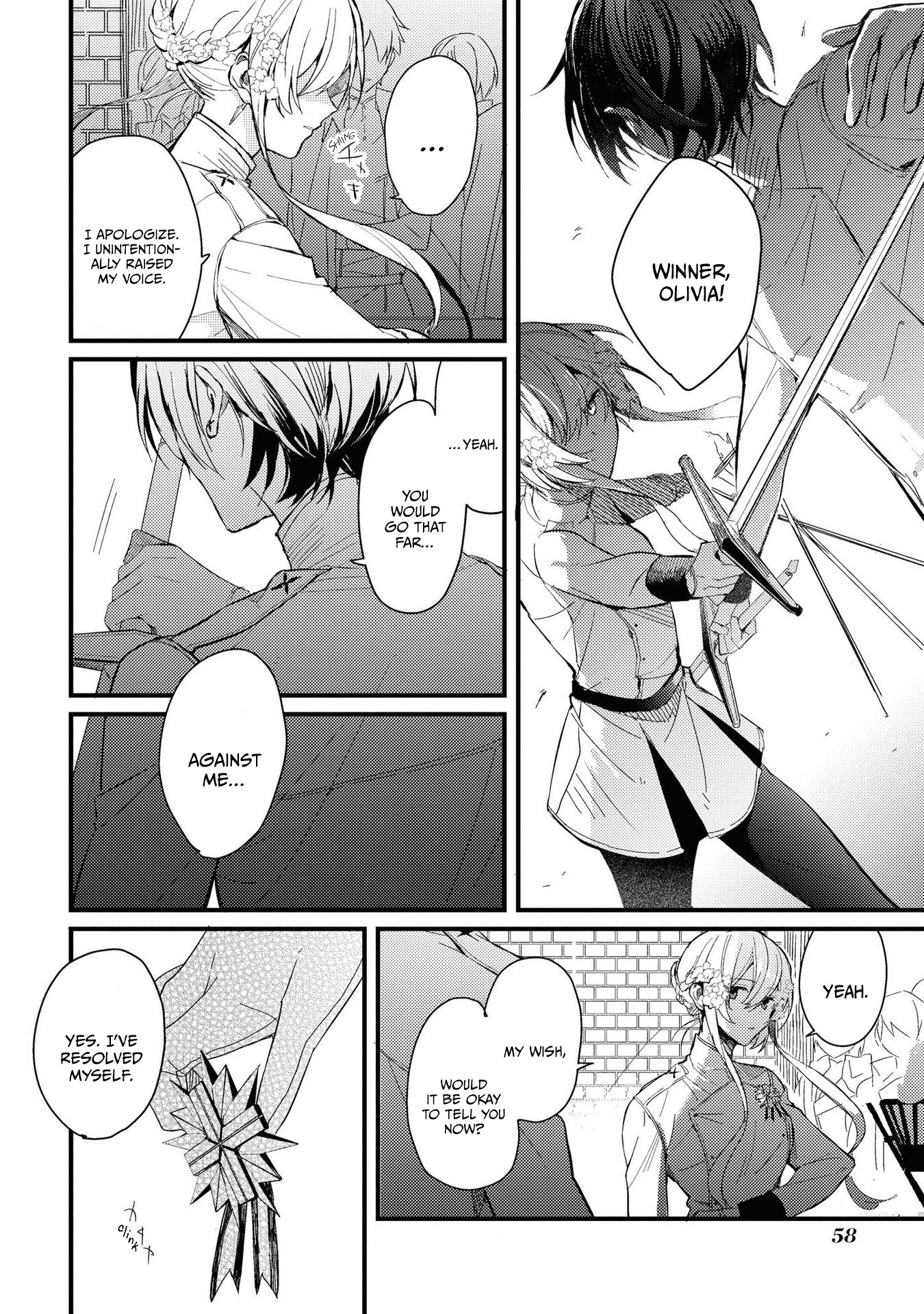 Halaman dari Though I May Be a Villainess, I'll Show You I Can Obtain Happiness! Chapter 2