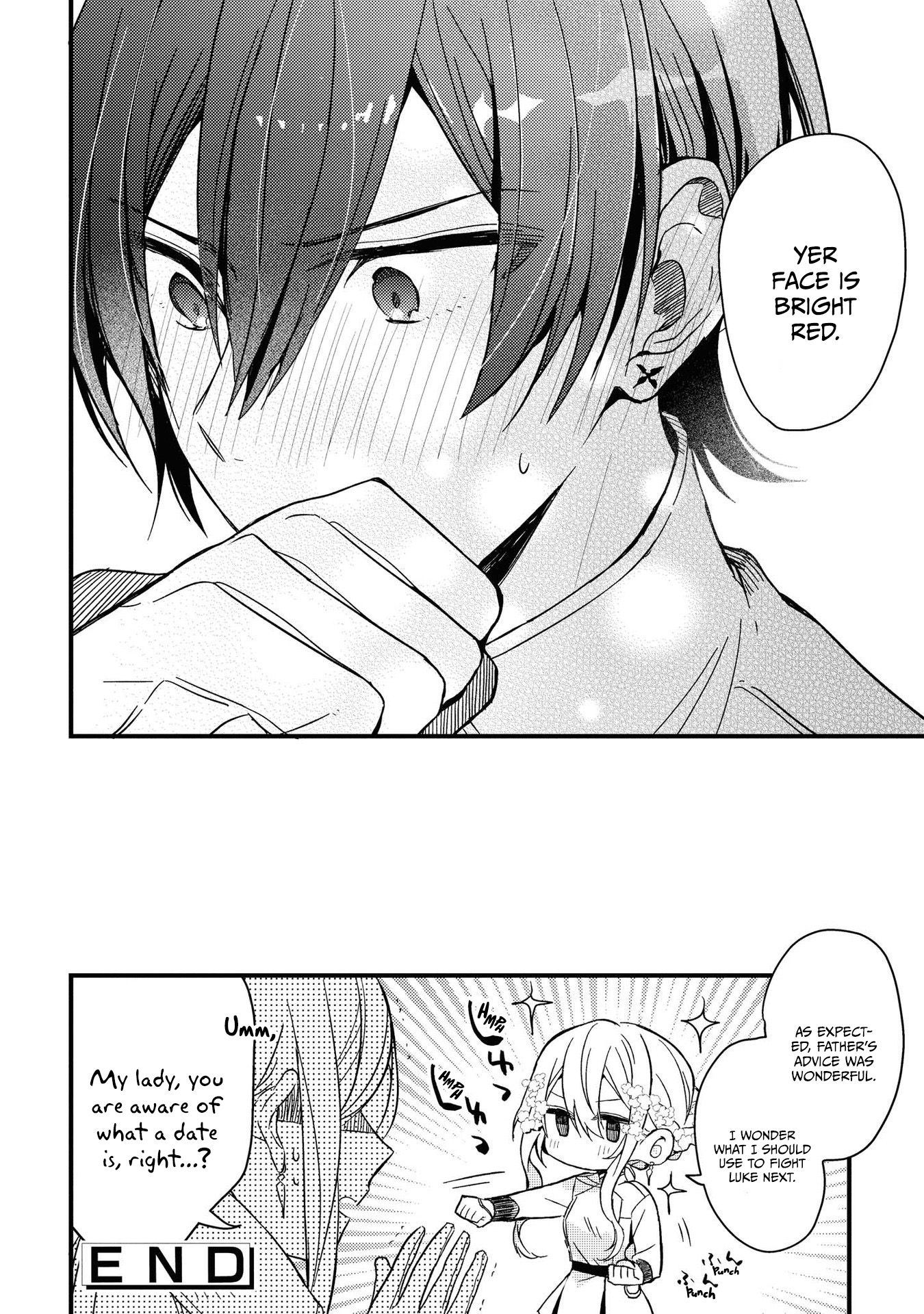 Halaman dari Though I May Be a Villainess, I'll Show You I Can Obtain Happiness! Chapter 2