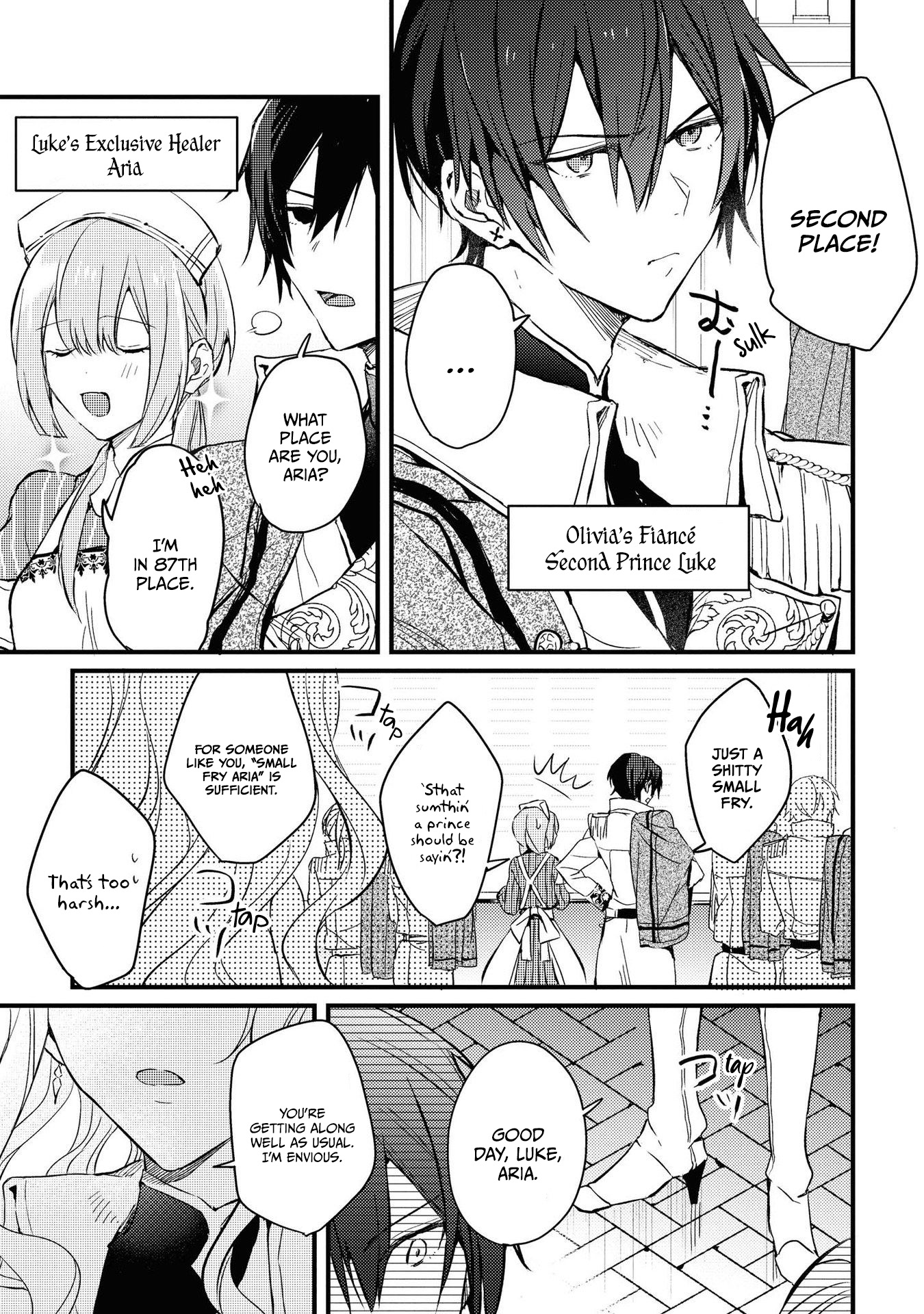 Halaman dari Though I May Be a Villainess, I'll Show You I Can Obtain Happiness! Chapter 2