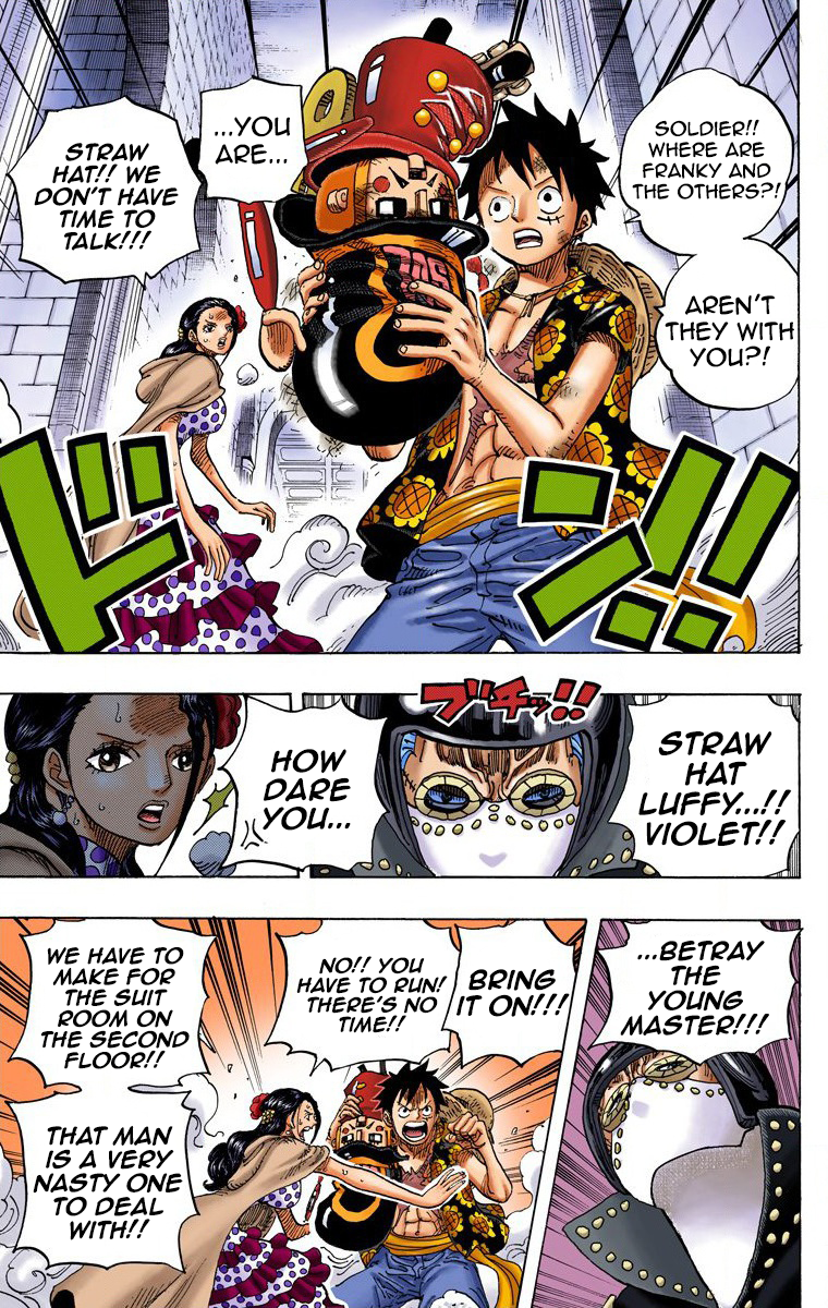 Halaman dari One Piece (Official Colored) Chapter 740