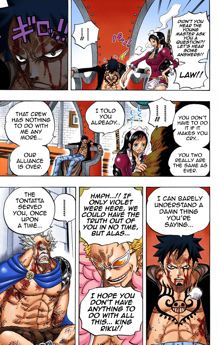 Halaman dari One Piece (Official Colored) Chapter 740