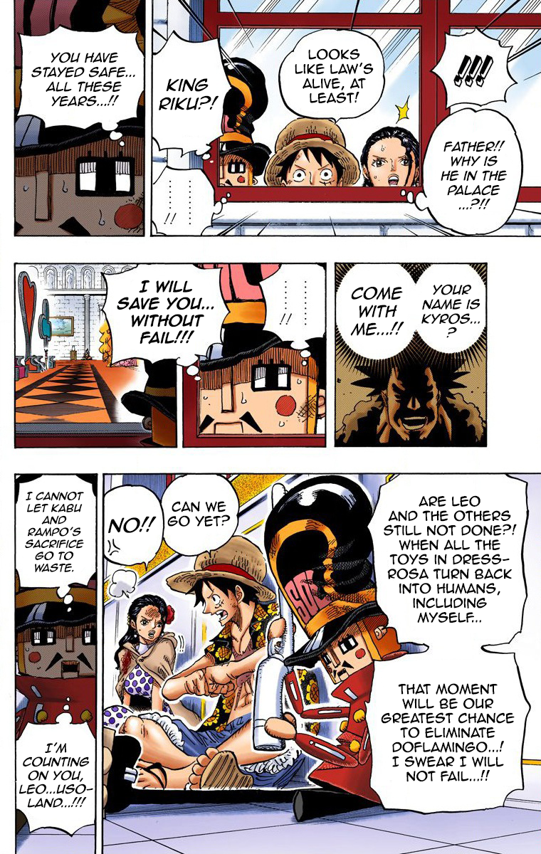 Halaman dari One Piece (Official Colored) Chapter 740