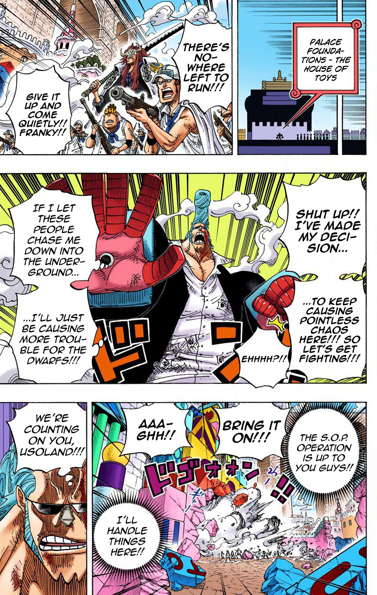 Halaman dari One Piece (Official Colored) Chapter 740
