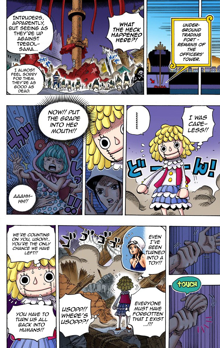 Halaman dari One Piece (Official Colored) Chapter 740
