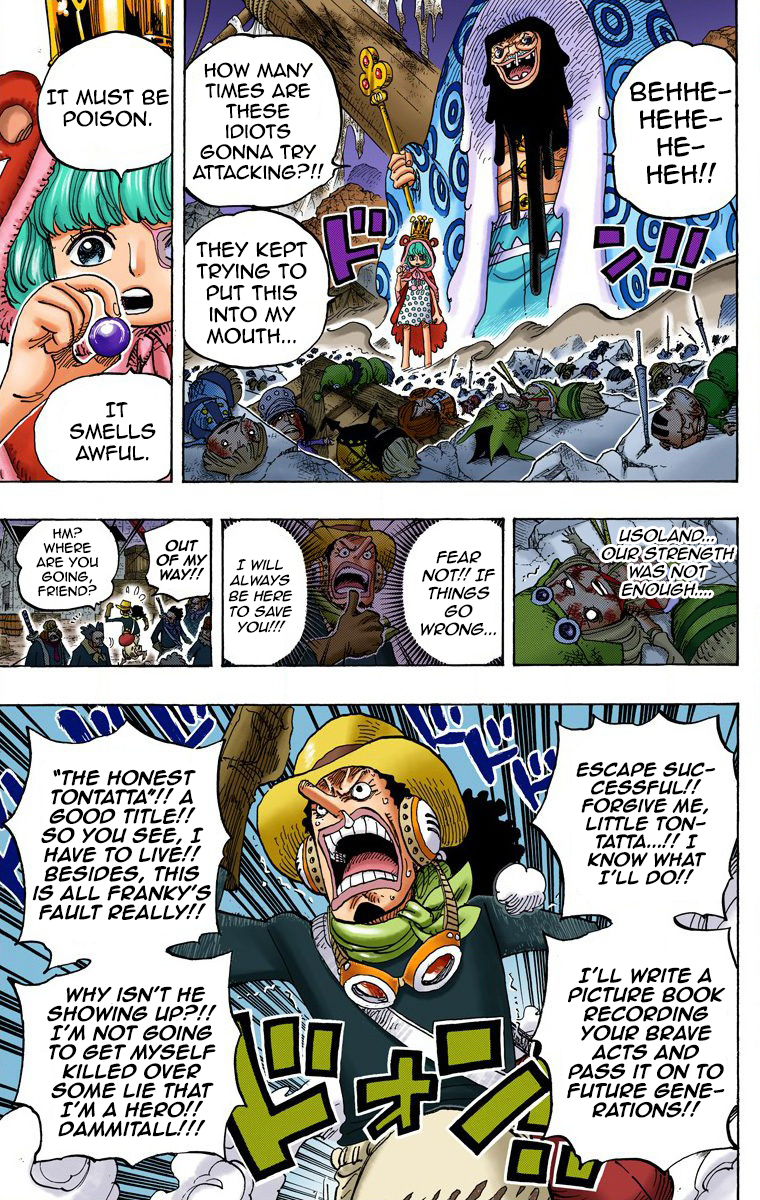 Halaman dari One Piece (Official Colored) Chapter 740