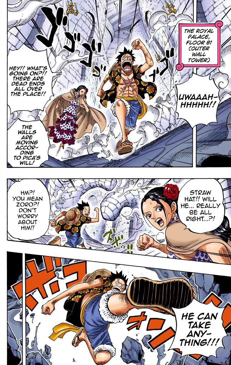Halaman dari One Piece (Official Colored) Chapter 740