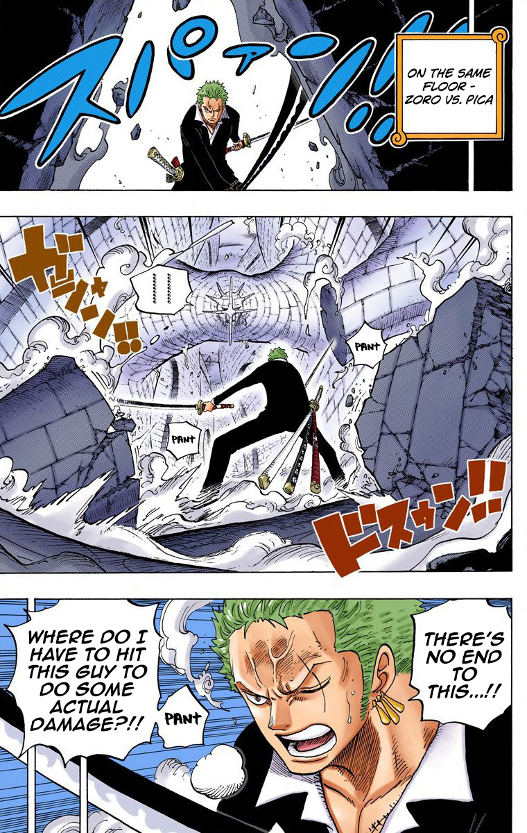 Halaman dari One Piece (Official Colored) Chapter 740