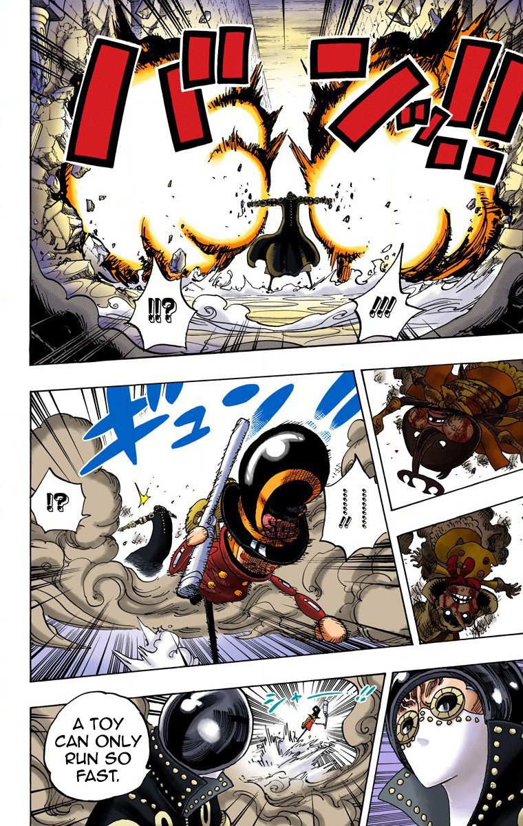 Halaman dari One Piece (Official Colored) Chapter 740